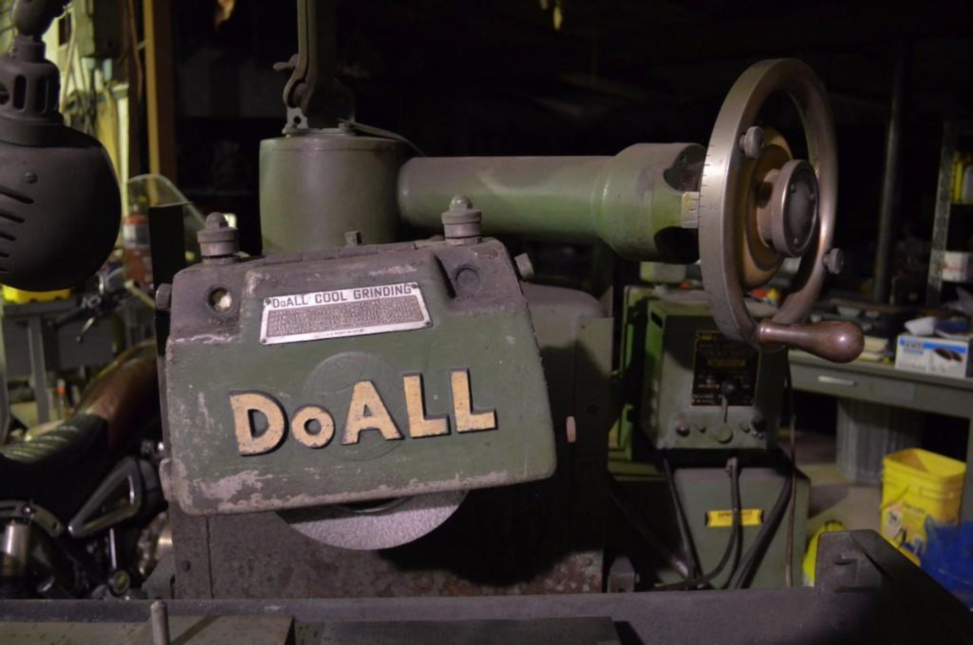 DOALL MODEL D-6 HYDRAULIC FEED SURFACE GRINDER - Bild 4 aus 4