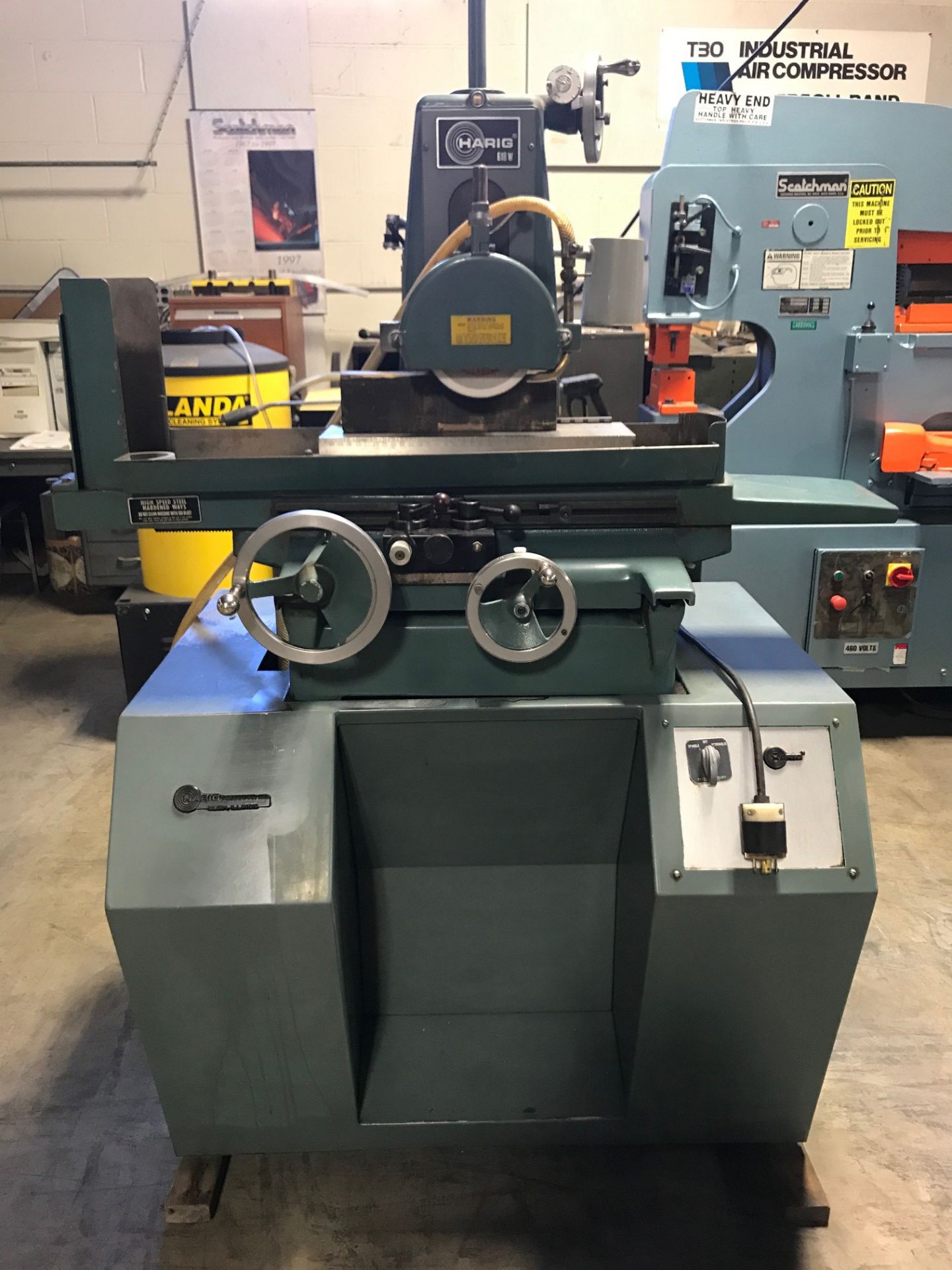 HARIG 6 x 18 HAND FEED SURFACE GRINDER