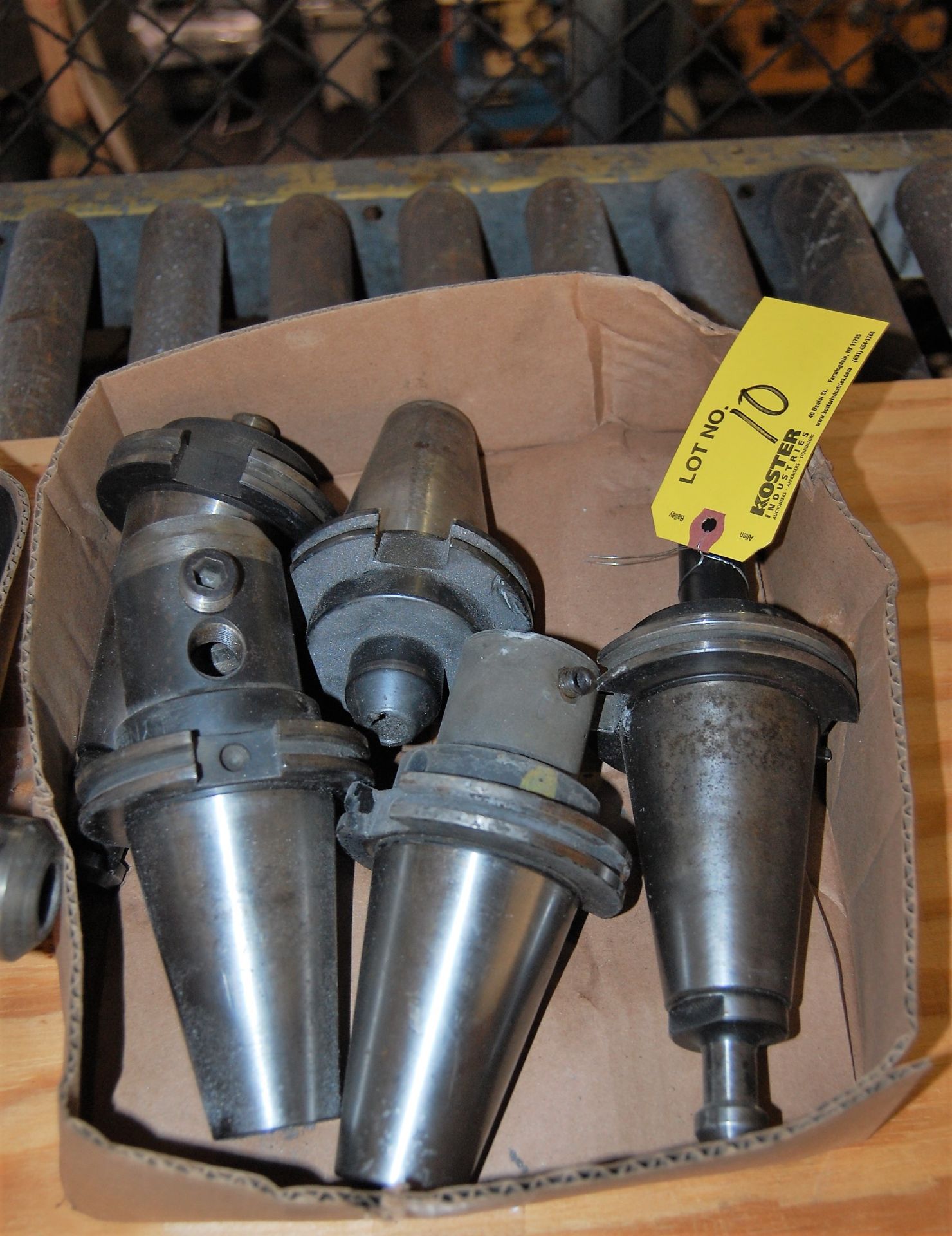 (5) #50 TAPER TOOL HOLDERS (LOCATED IN HARRISON, NEW JERSEY)