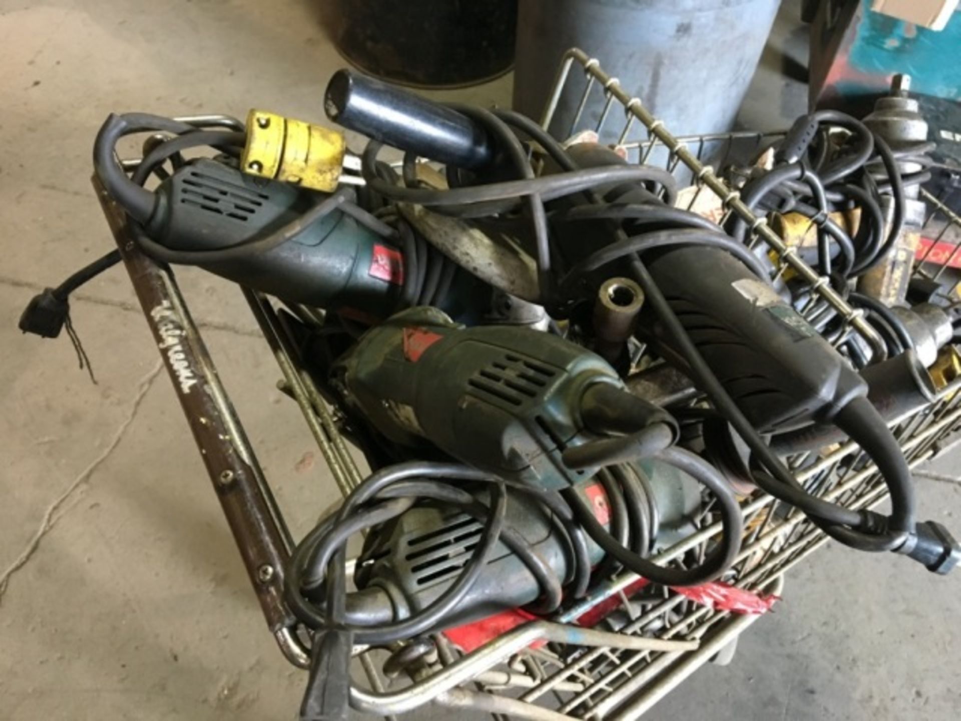 Cart full of power tools - repair needed - Image 3 of 3