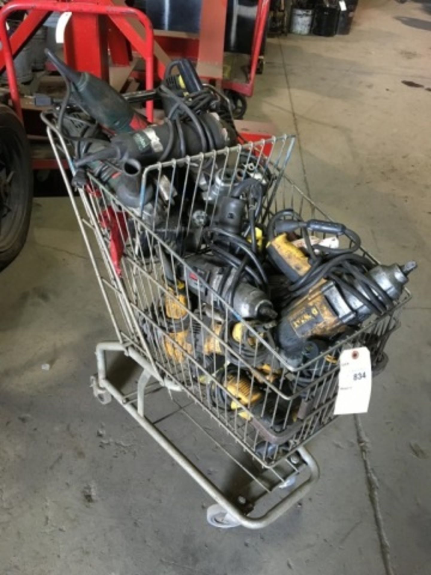 Cart full of power tools - repair needed