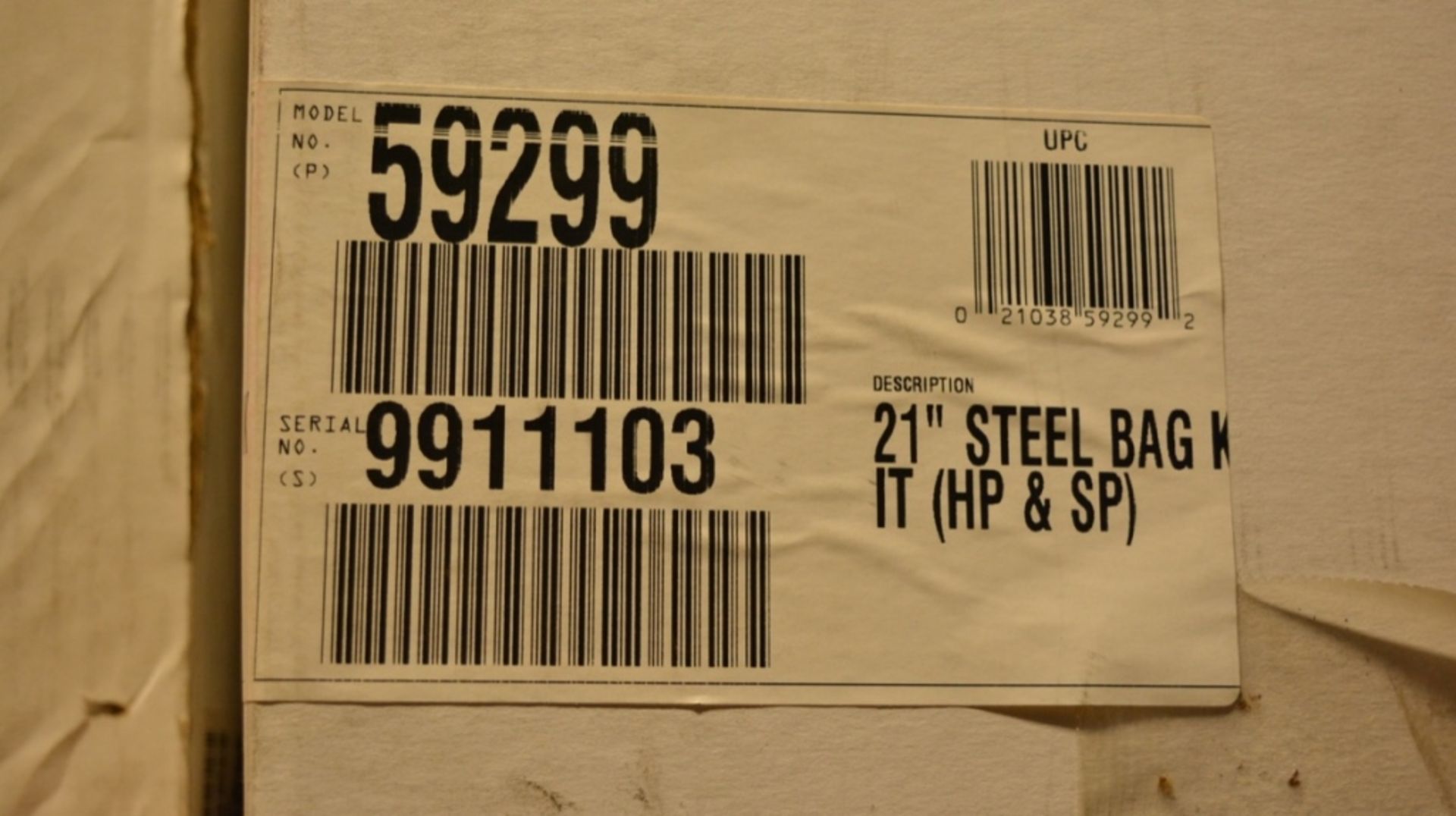 Toro Rear Bag Kit #59299 For Steel Deck Mowers - Image 3 of 3