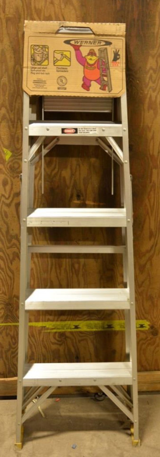 Werner #365 5' Aluminum Step Ladder