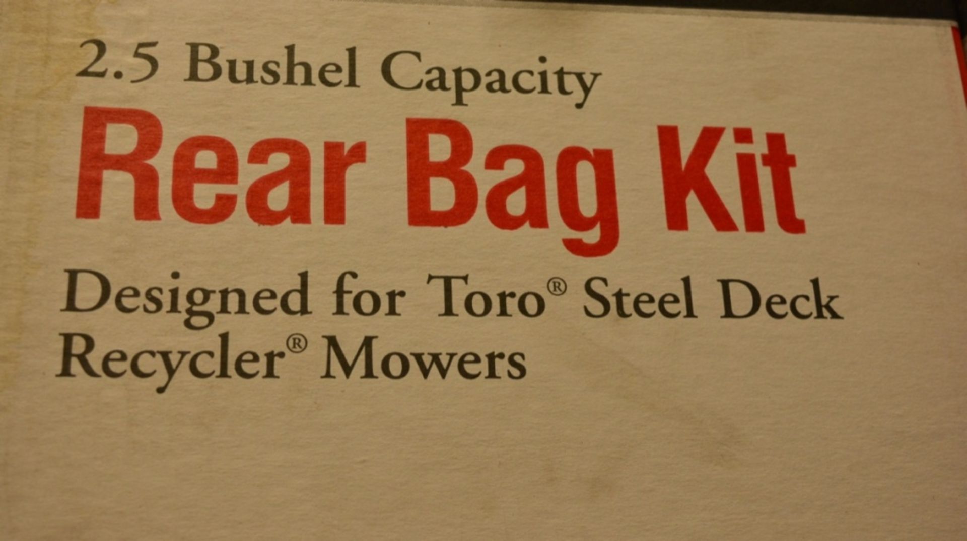 Toro Rear Bag Kit #59299 For Steel Deck Mowers - Image 2 of 3