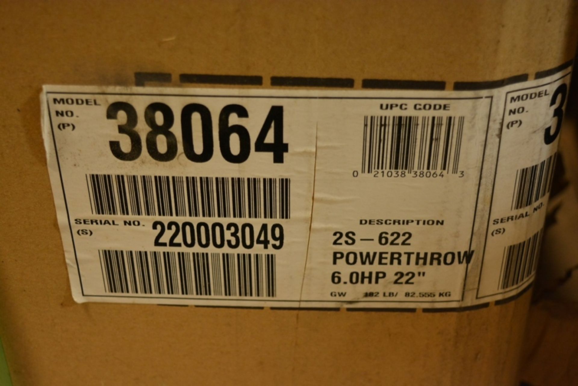 Toro Power Throw Snowblower #38064 New In Box - Bild 2 aus 2