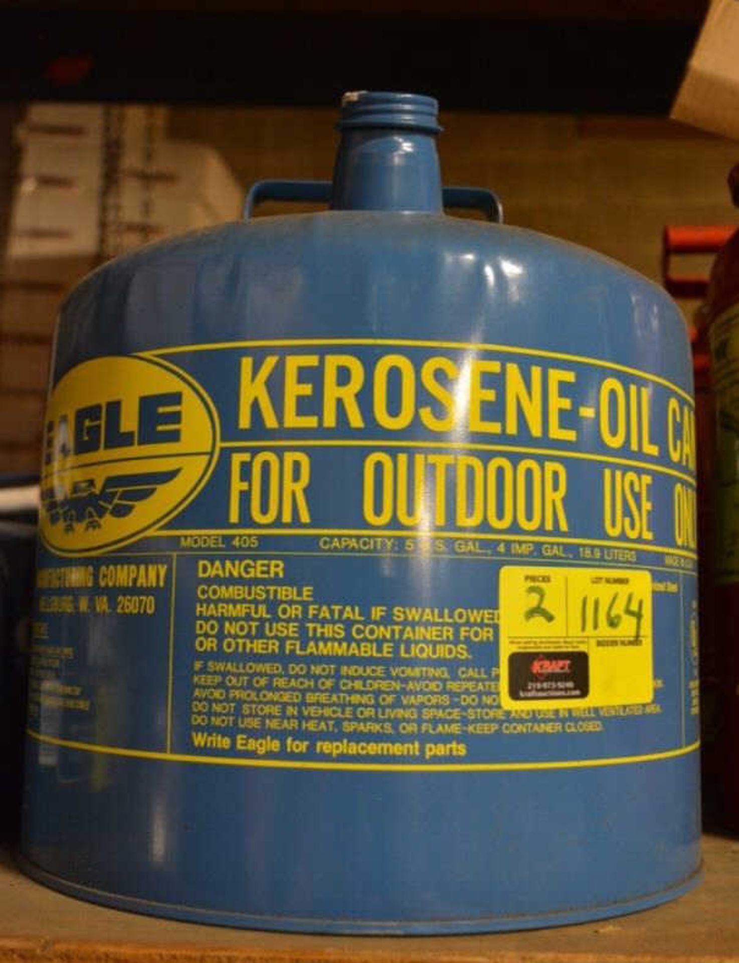 New Eagle #405 Kerosene-Oil Can