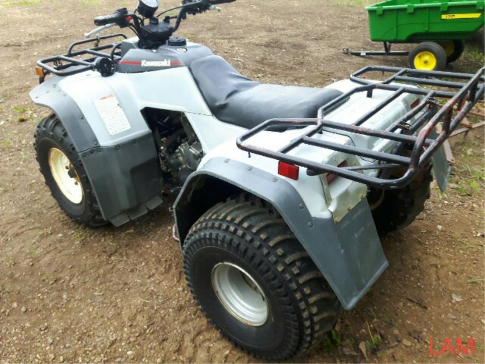 1993 400 Kawasaki 4x4 Quad sn JKALFXB10PB501797 1233kms showing, Liquid Cooled Eng, w/winch - Image 4 of 5