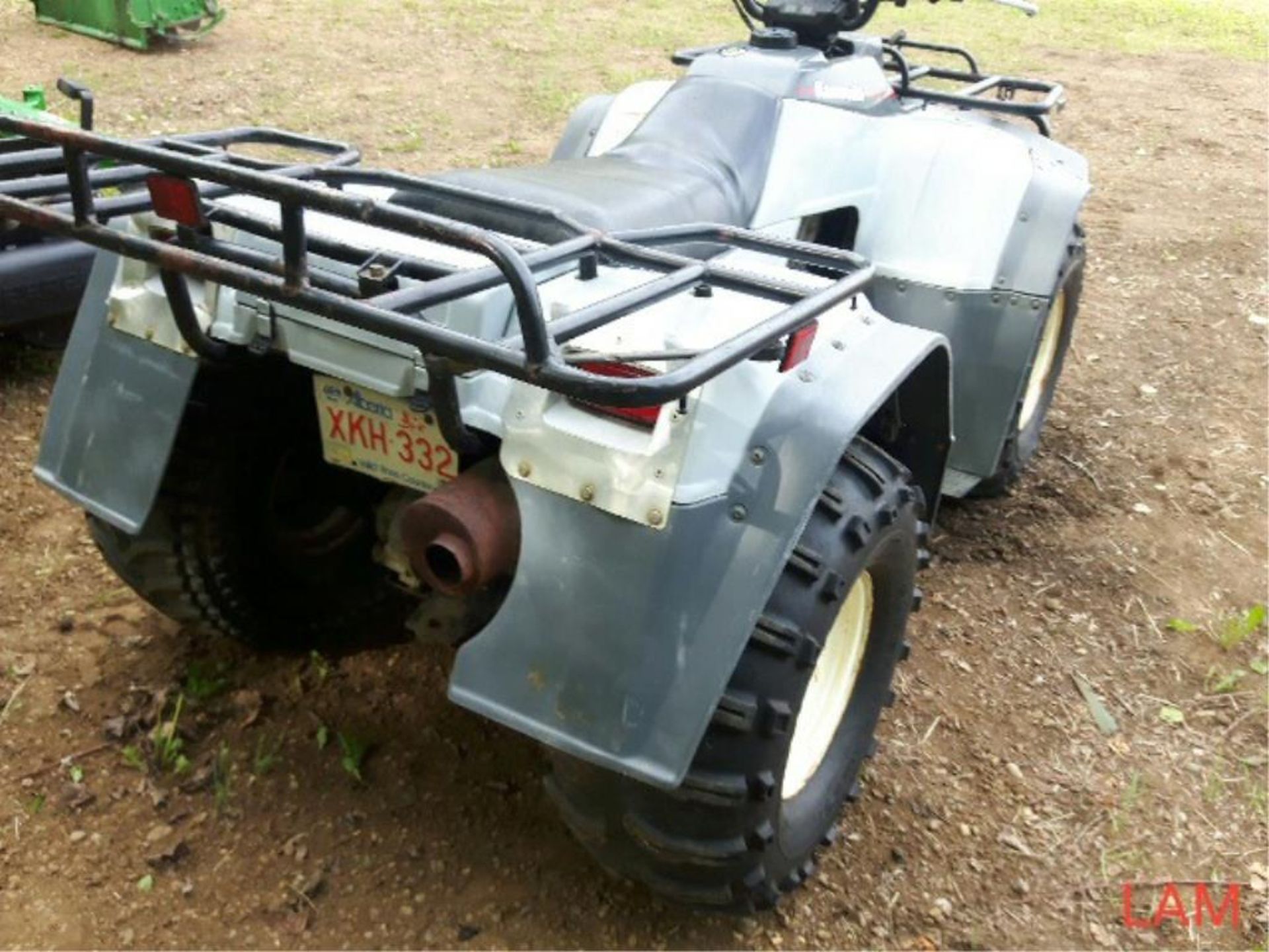 1993 400 Kawasaki 4x4 Quad sn JKALFXB10PB501797 1233kms showing, Liquid Cooled Eng, w/winch - Image 3 of 5