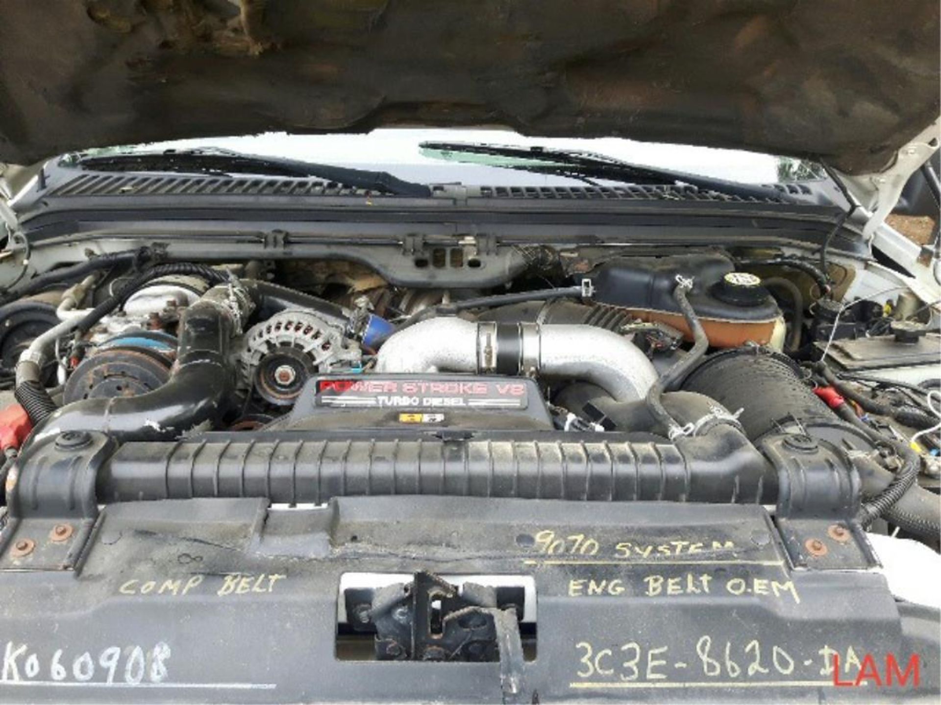 2003 F550XLT Superduty Service Truck Powerstroke V8 6liter Turbo Diesel eng, 5spd St Tr, Dually, - Image 25 of 27