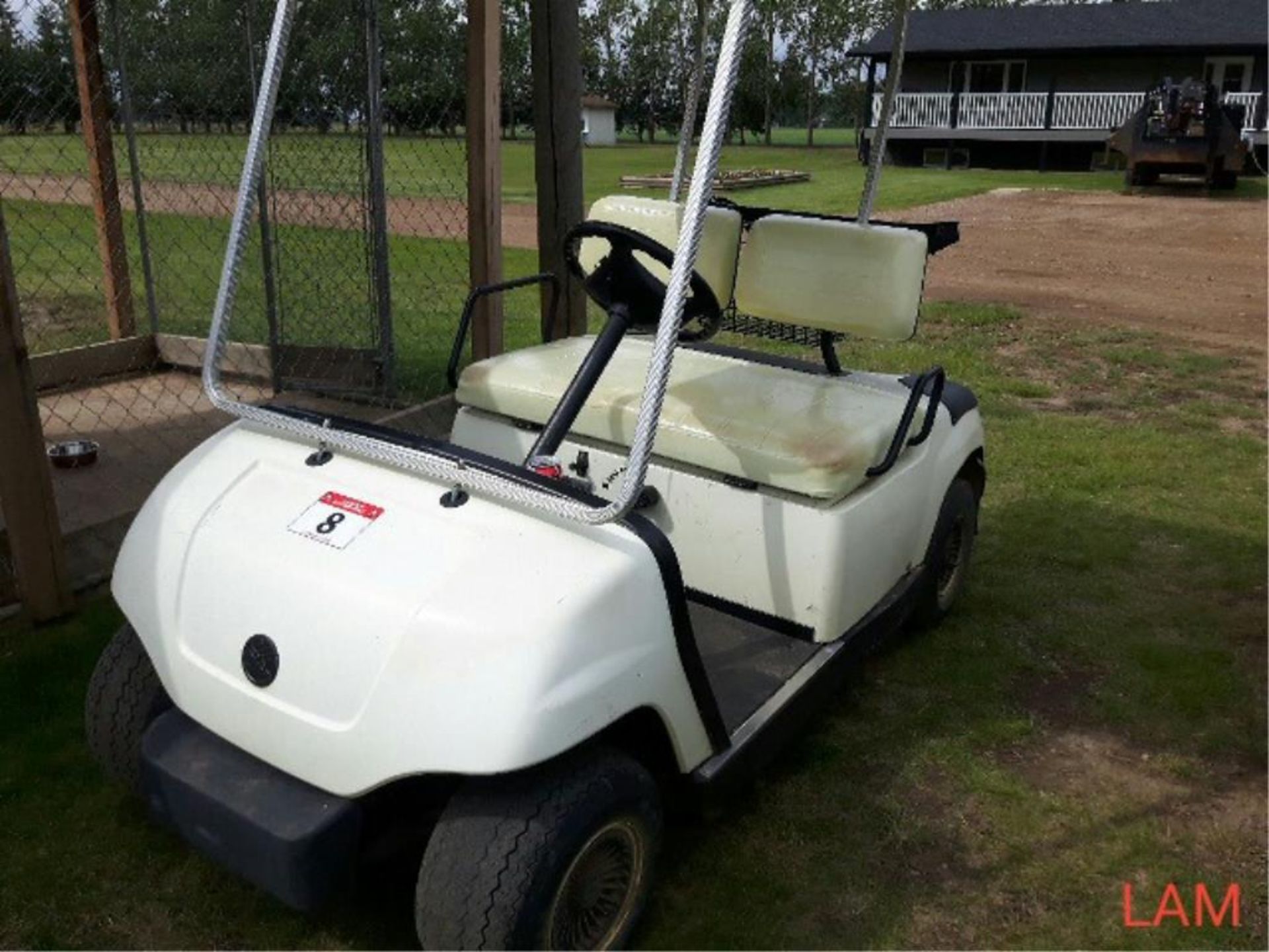 Yamaha Gas Powered Golf Cart