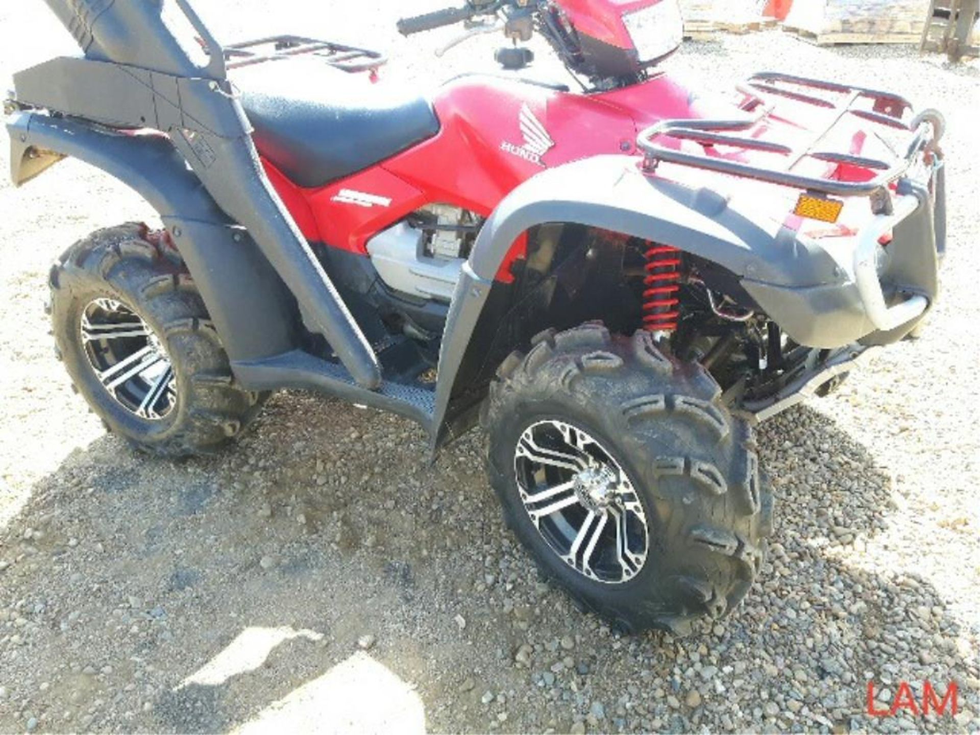 2006 Honda 500 Rubicon Quad VIN 1HFTE265264503369 4893km, 428hrs, c/w Gun Boot & Winch. Blade to fit - Image 2 of 10
