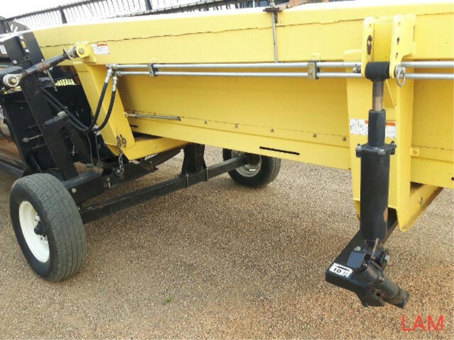 2002 SP 30 Honey Bee 30 FT Straight Cut Header sn H21 430000525, Factory Transport - Image 9 of 16