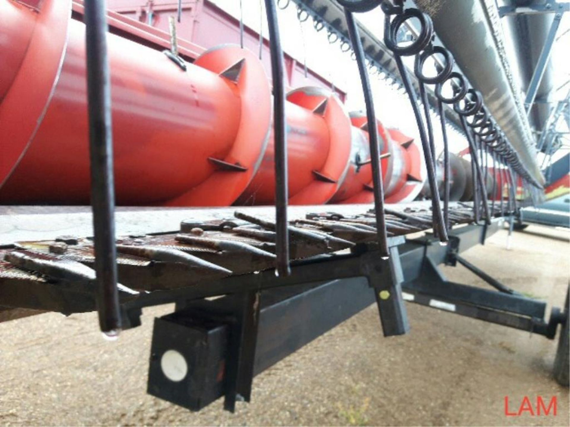 25 FT Massey Ferguson Straight Cut Header w/Pickup Reel, to fit 8460 Massey Ferguson Combine - Image 8 of 10