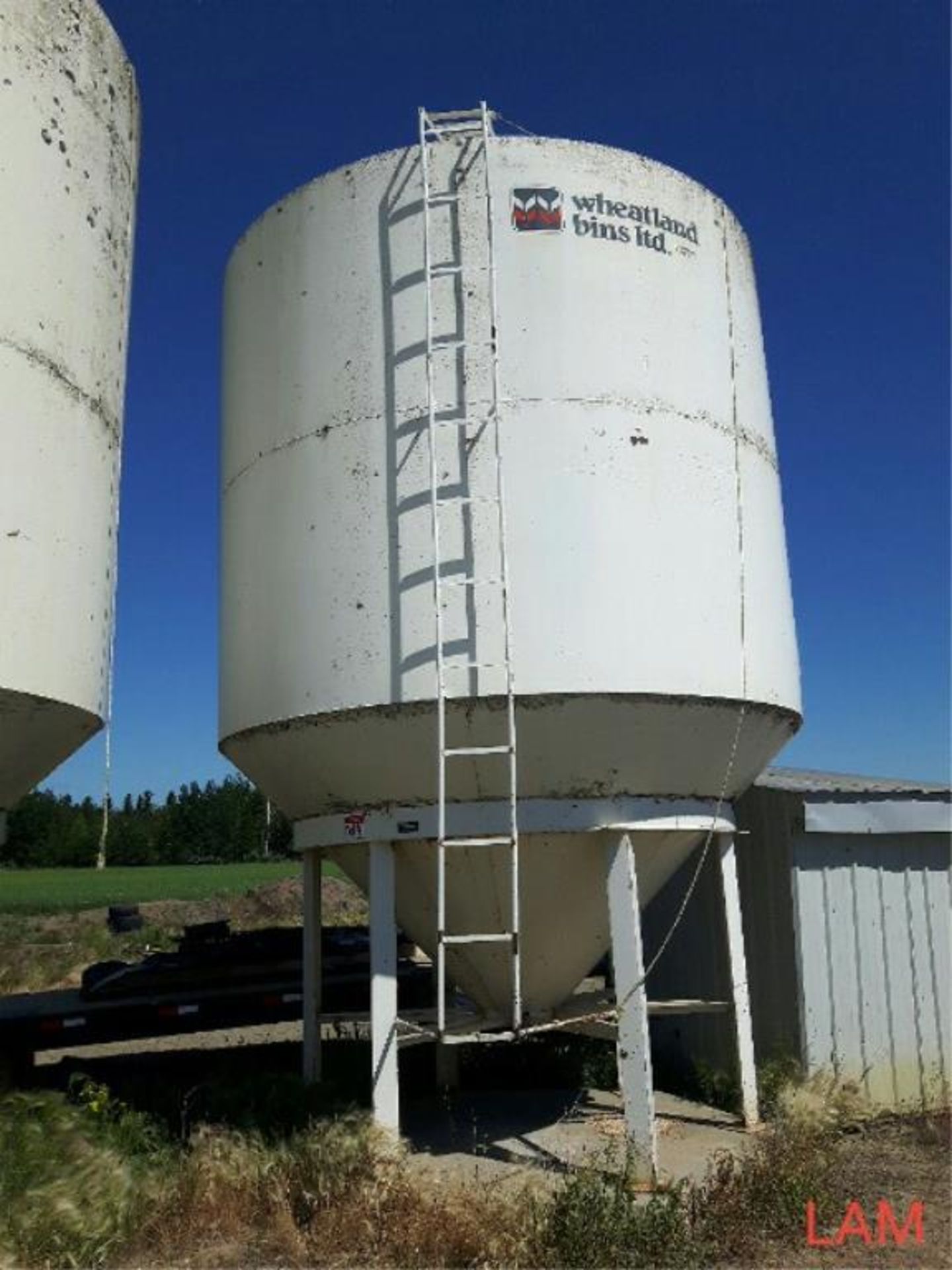 Bin W4 1210E Wheatland Hopper Fertilizer Bin +/- 43 Tonne, +/-1300 bu