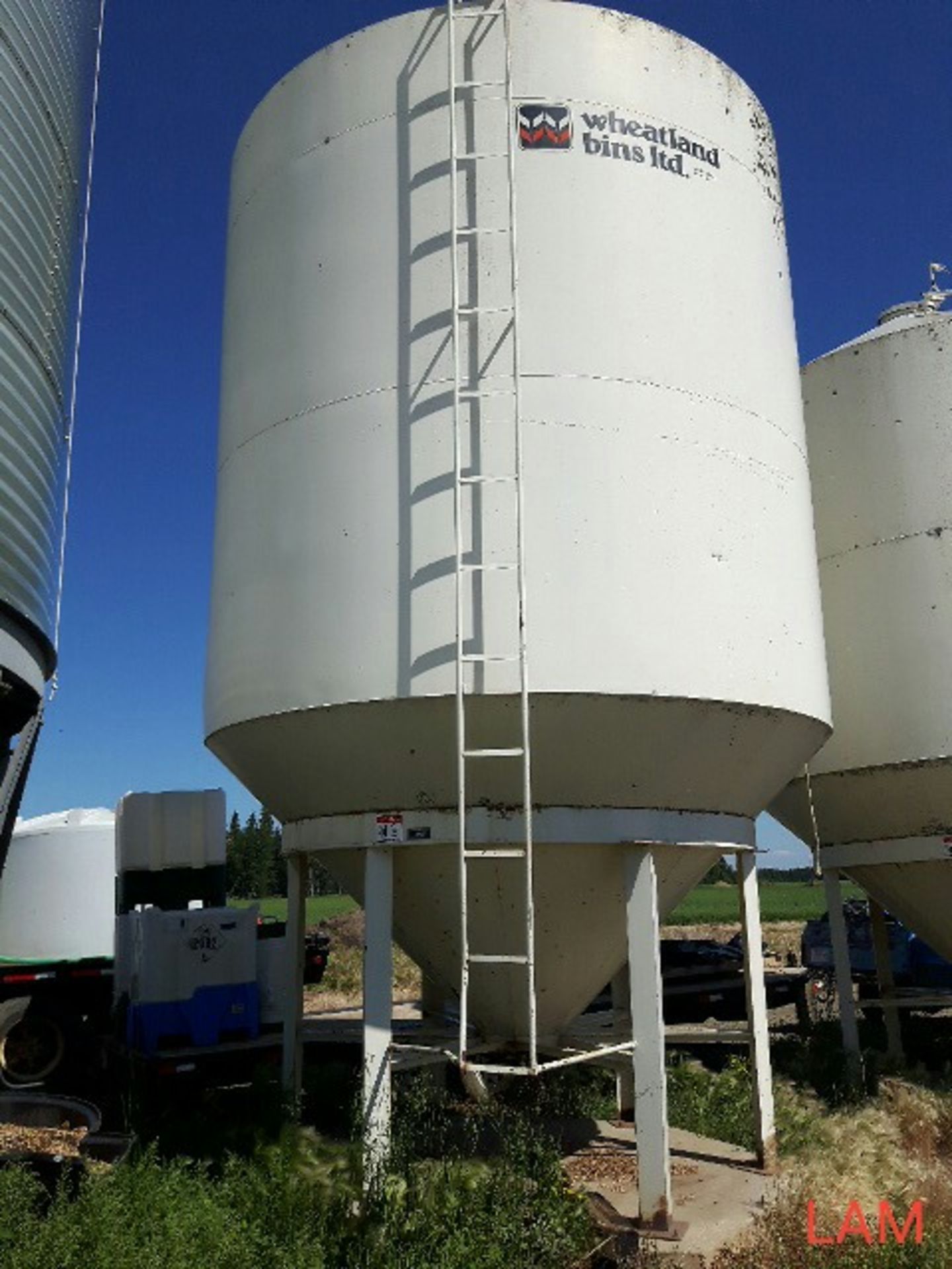 Bin W3 1212E Wheatland Hopper Fertilizer Bin +/- 49 Tonne, +/-1500 bu