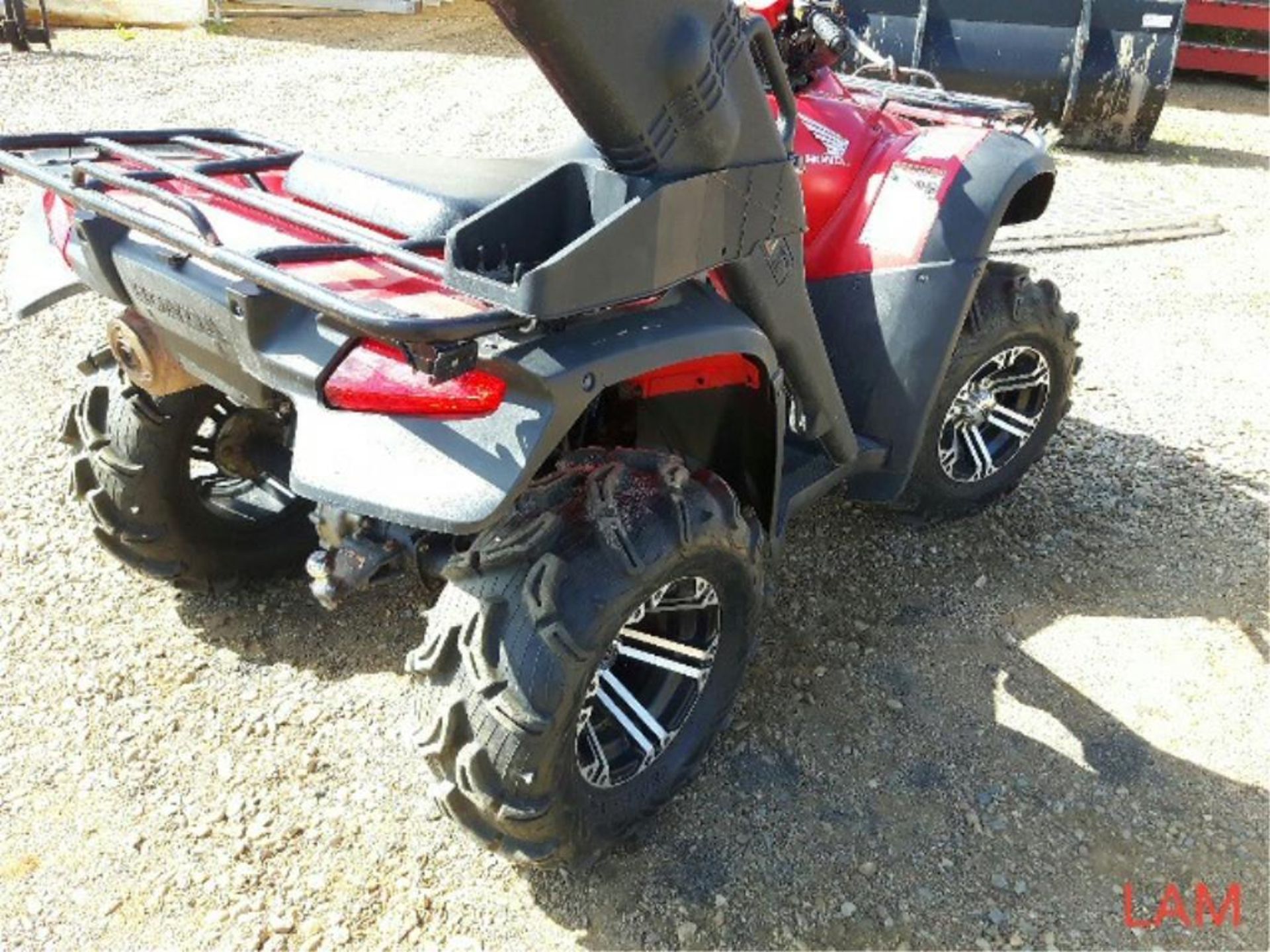 2006 Honda 500 Rubicon Quad VIN 1HFTE265264503369 4893km, 428hrs, c/w Gun Boot & Winch. Blade to fit - Image 3 of 10