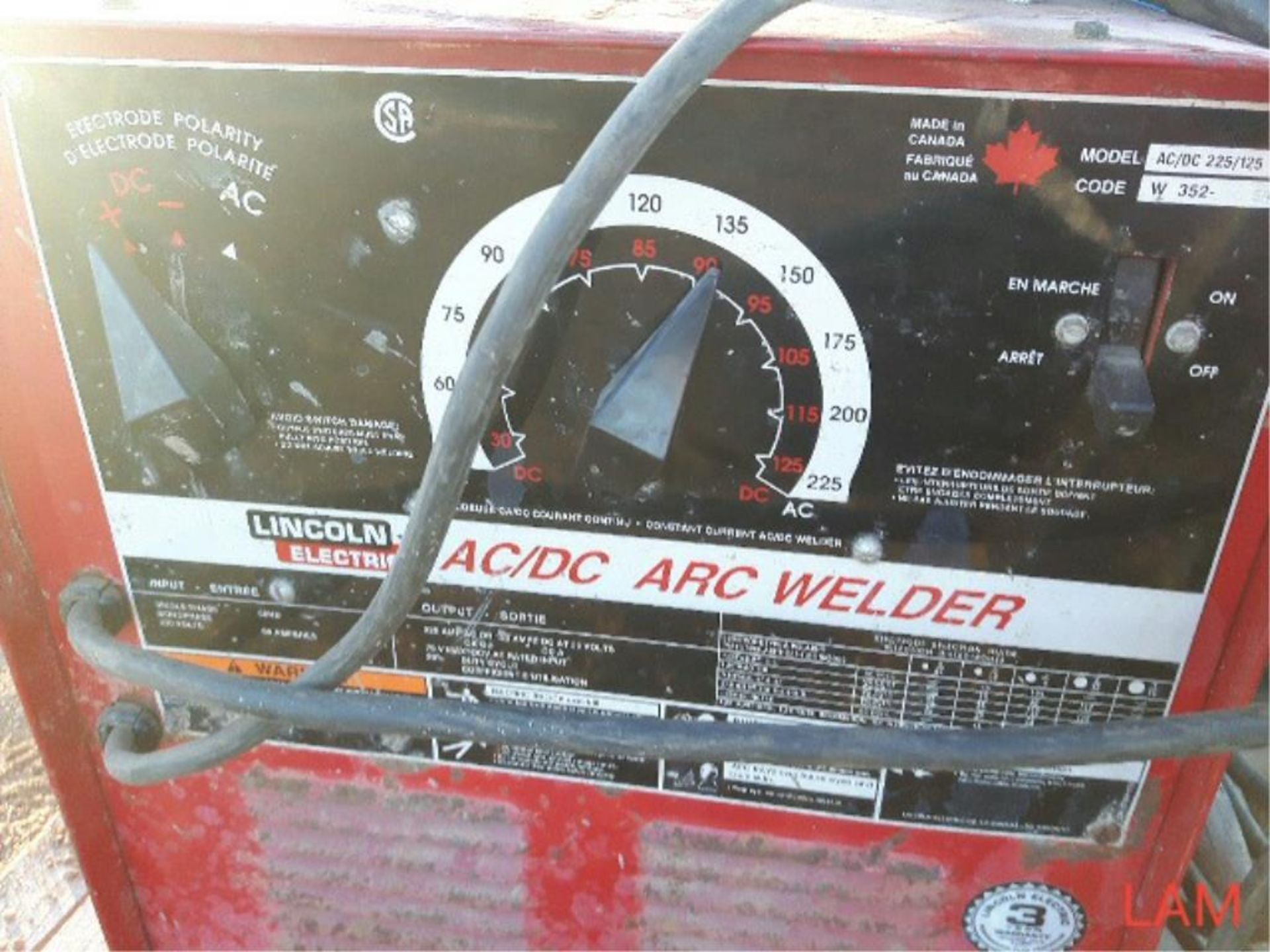 Lincoln AC/DC ARC Welder - Image 2 of 2