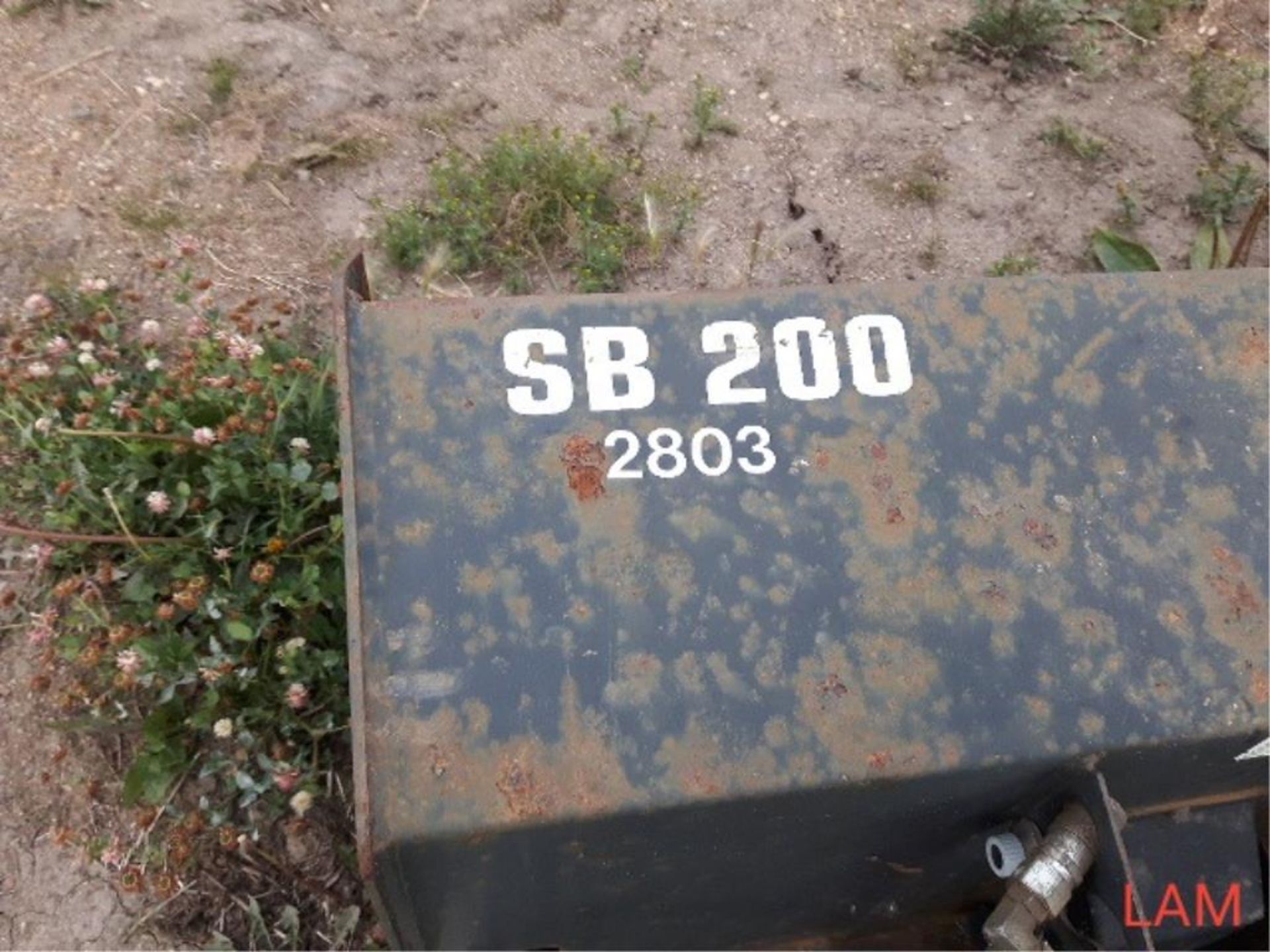 72in SB 200 Bobcat Skidsteer Mount Snowblower - Image 3 of 3