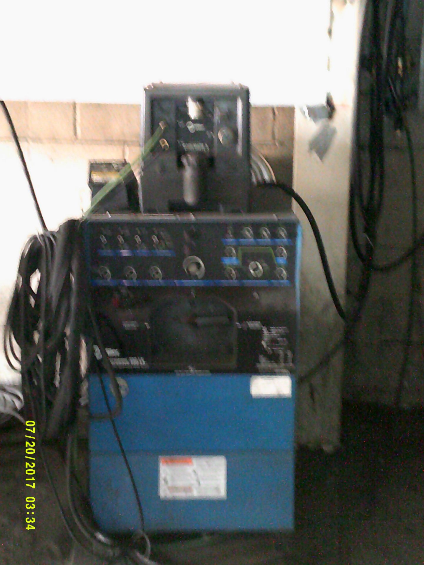 MILLER SYNCROWAVE 350LX WELDER, & other items - Bild 6 aus 14