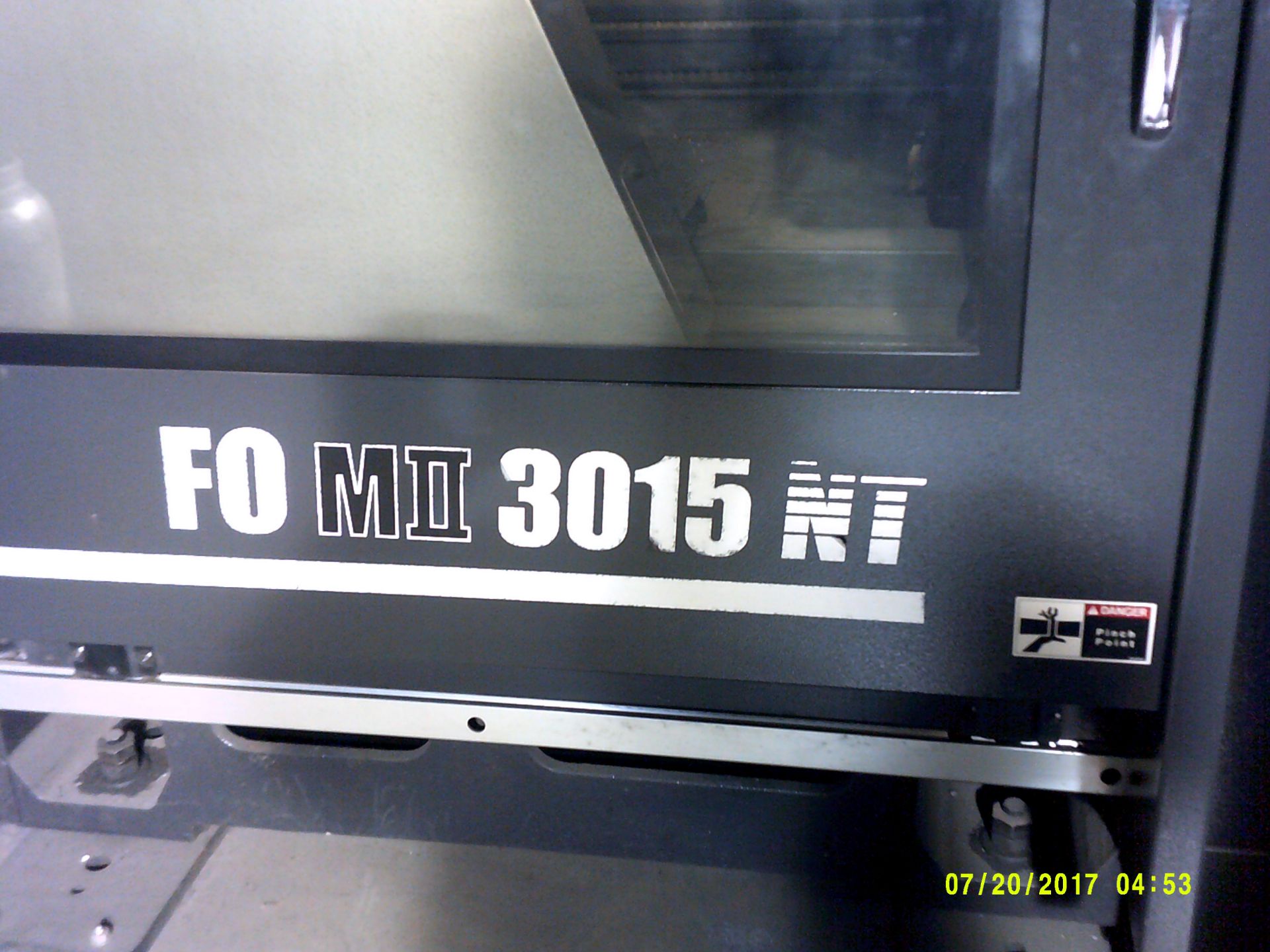 AMADA FO MII-3015NT CNC LASER CUTTING MACHINE, etc. - Image 5 of 8