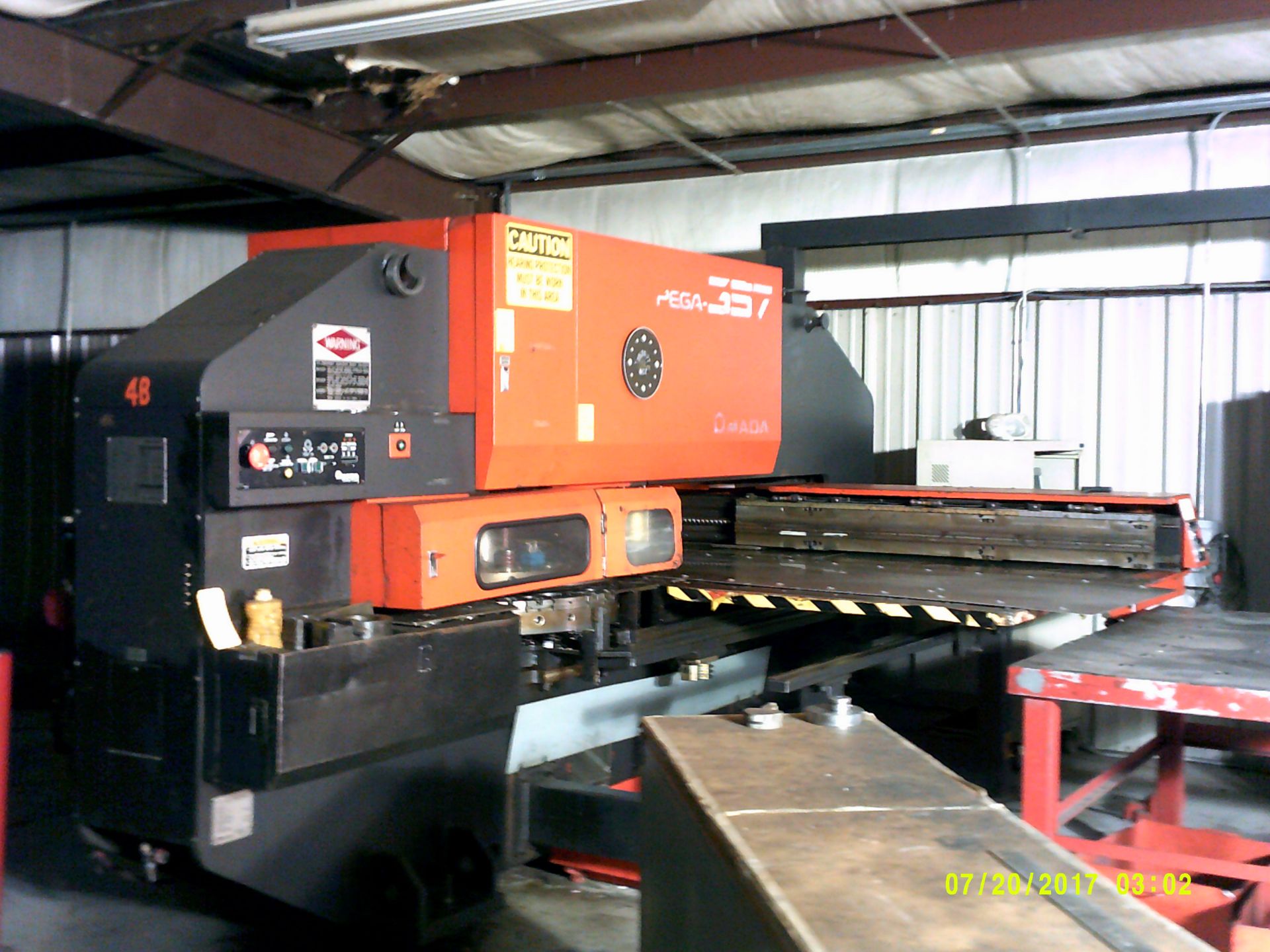 AMADA PEGA-357 FABRICATOR, Misc. other contents