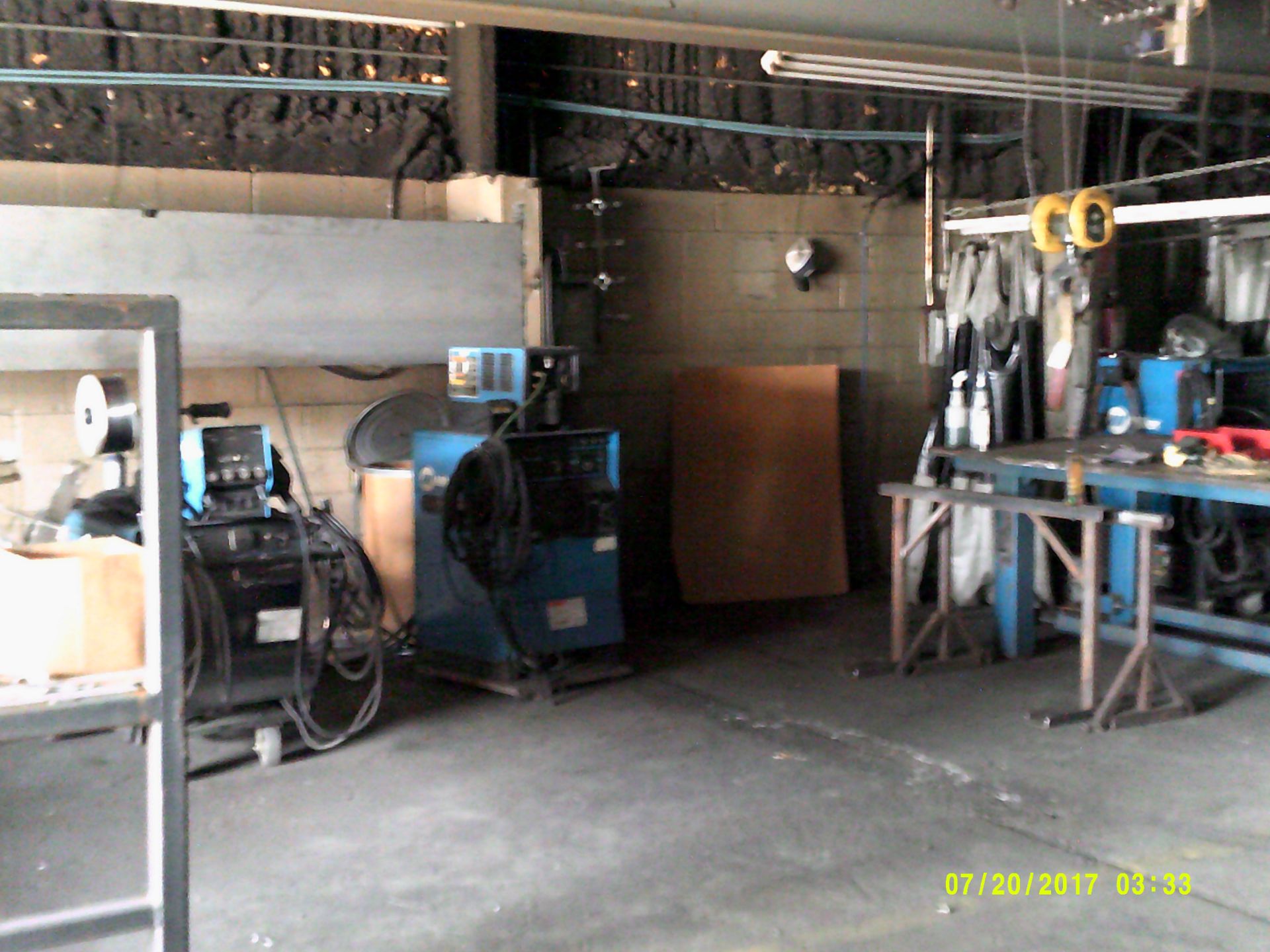 MILLER SYNCROWAVE 350LX WELDER, & other items