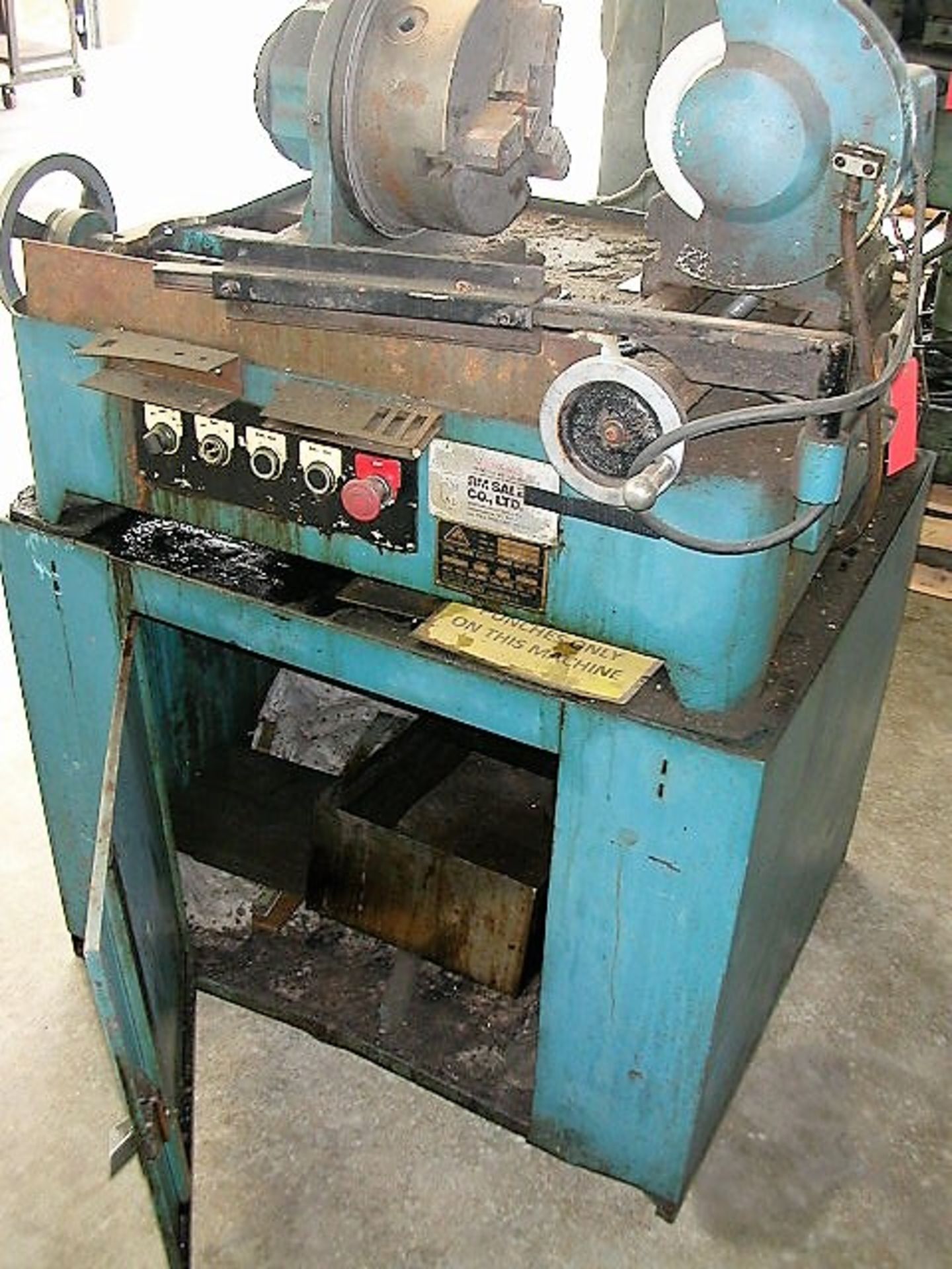 Am-Sol Tool Grinder with Cabinet