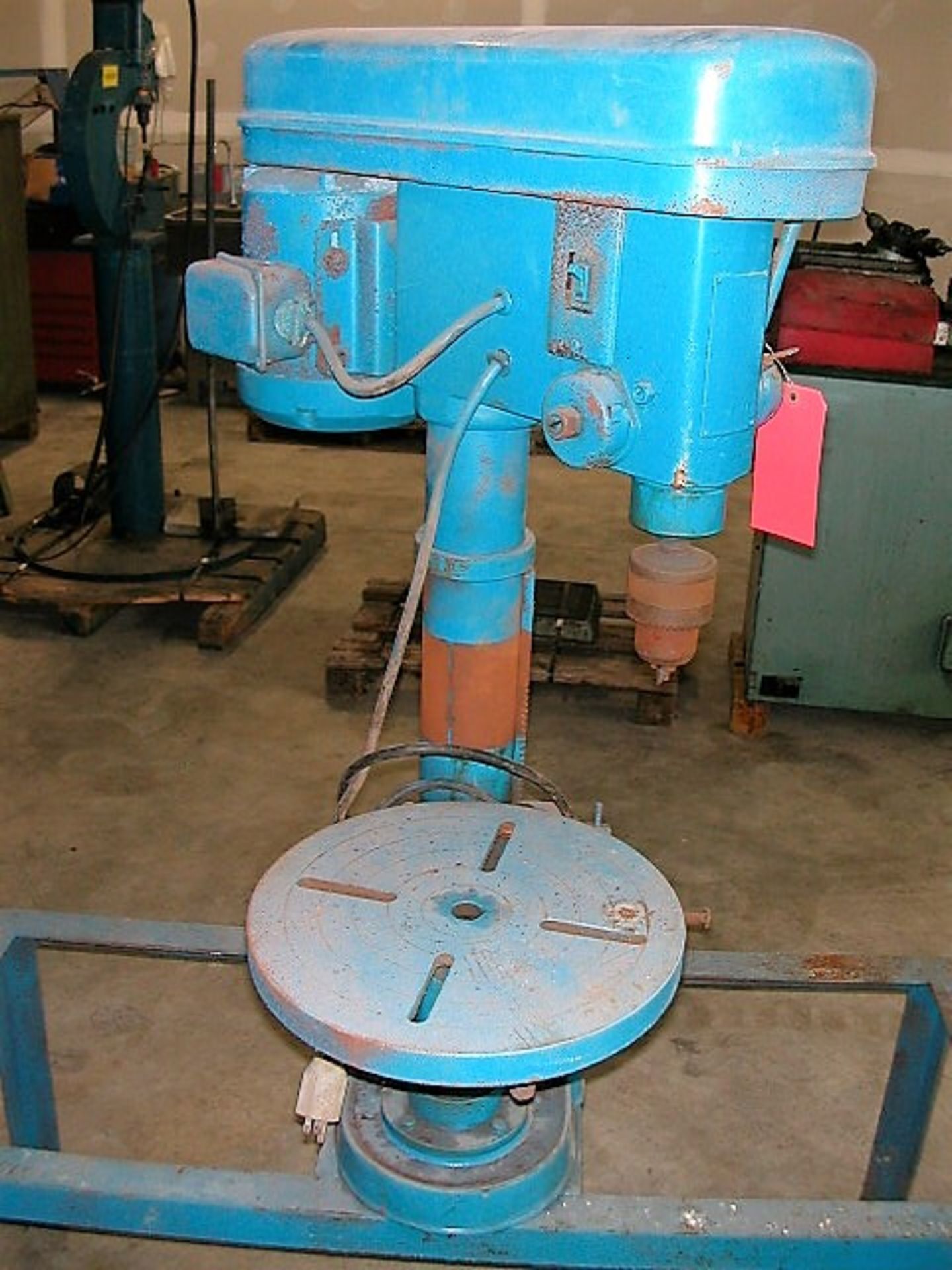 Blue Drill Press with Stand - Image 2 of 2