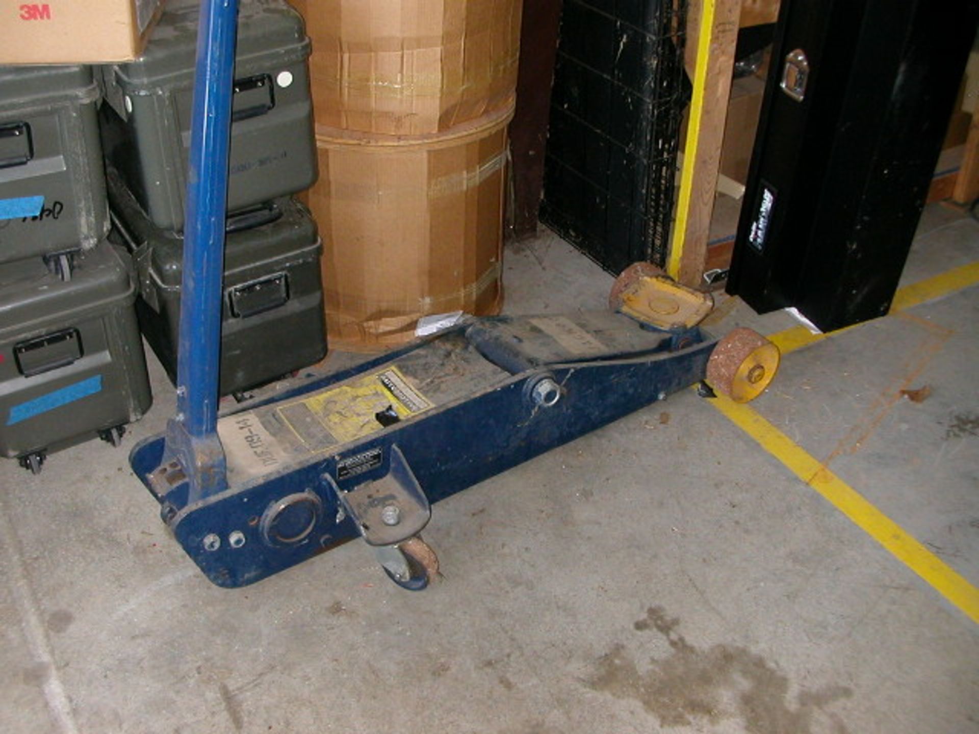 (10) Ton Hein-Werner Automotive Floor Jack (in working Condition)