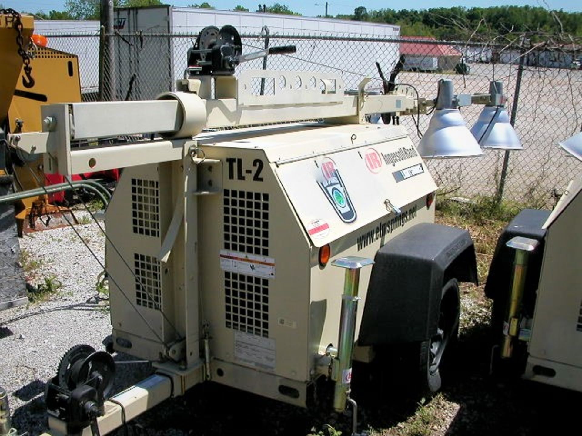 Ingersoll - Rand "Light Source" Portable Light System & Generator