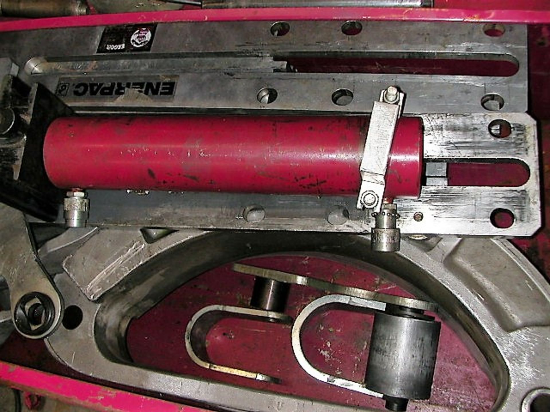 Enerpac EEGOR - Multi-Purpose Hydraulic Bender & EnerPac Pump in Toolguard CM-16 Job Box - Image 2 of 6