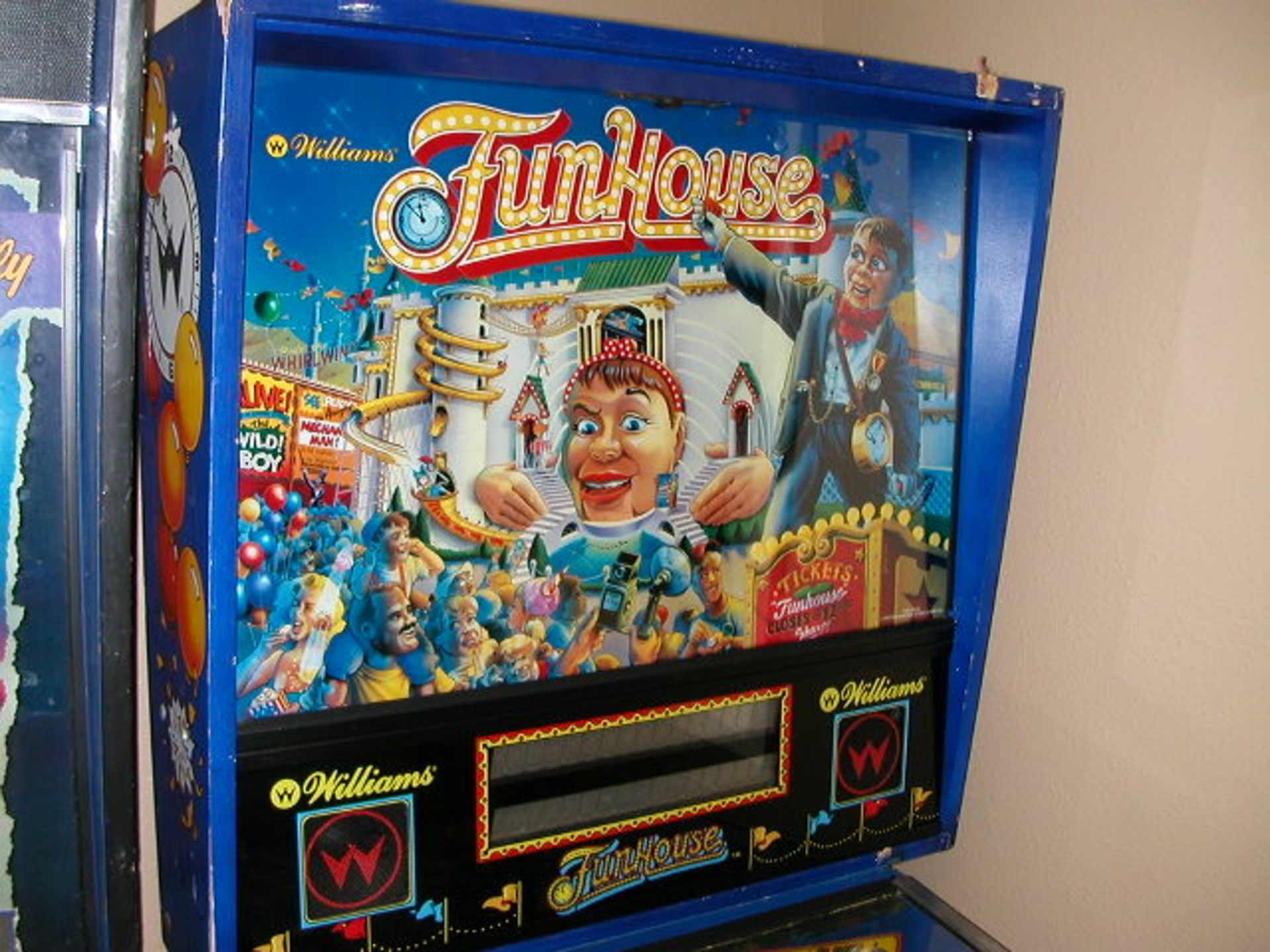 Williams - "Funhouse" Coin Operated Pin Ball Machine (in Working Condition) - Image 2 of 2
