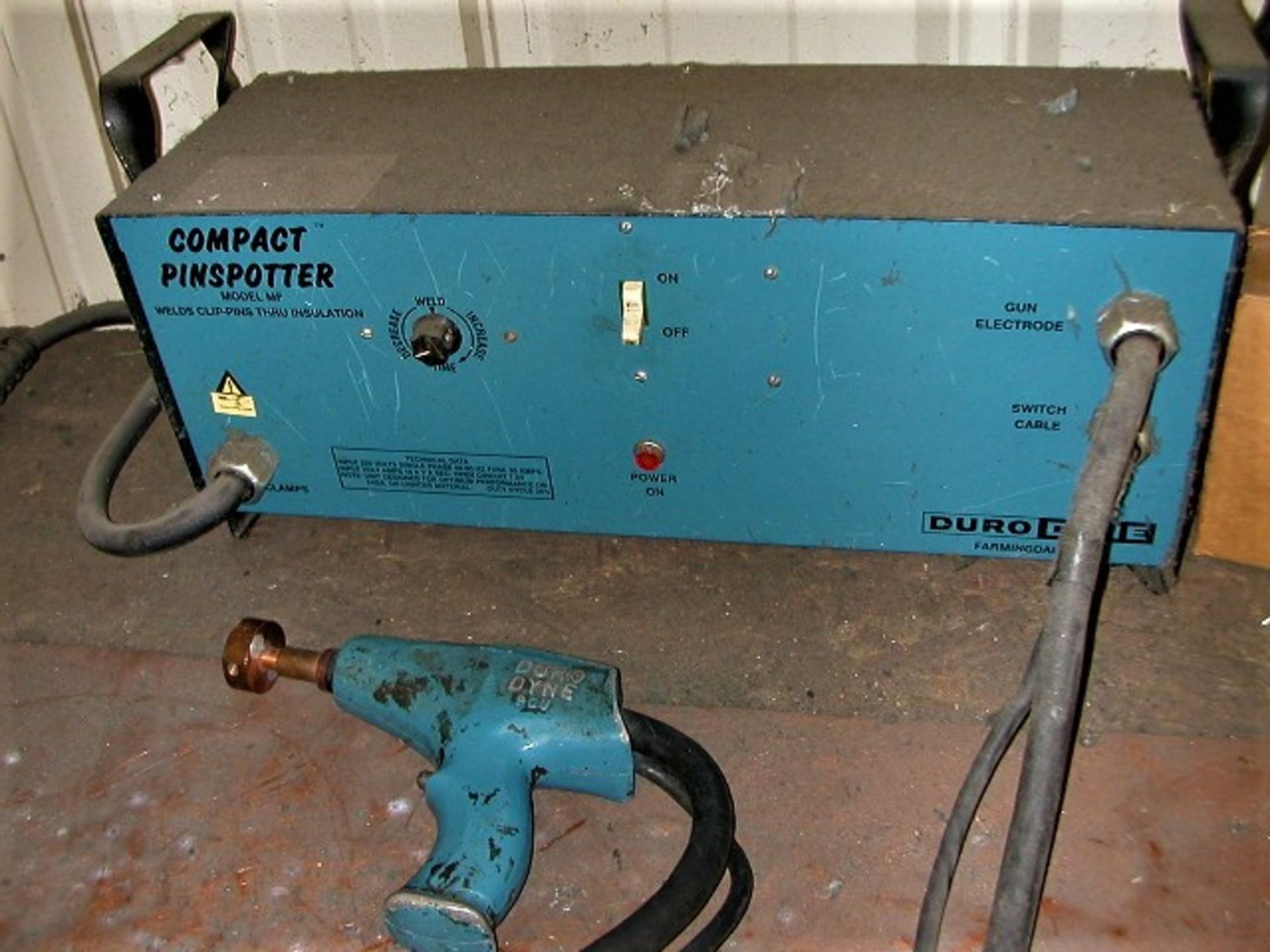 Duro Dyne Compact Pin Spotter Model-MP in Working Condition