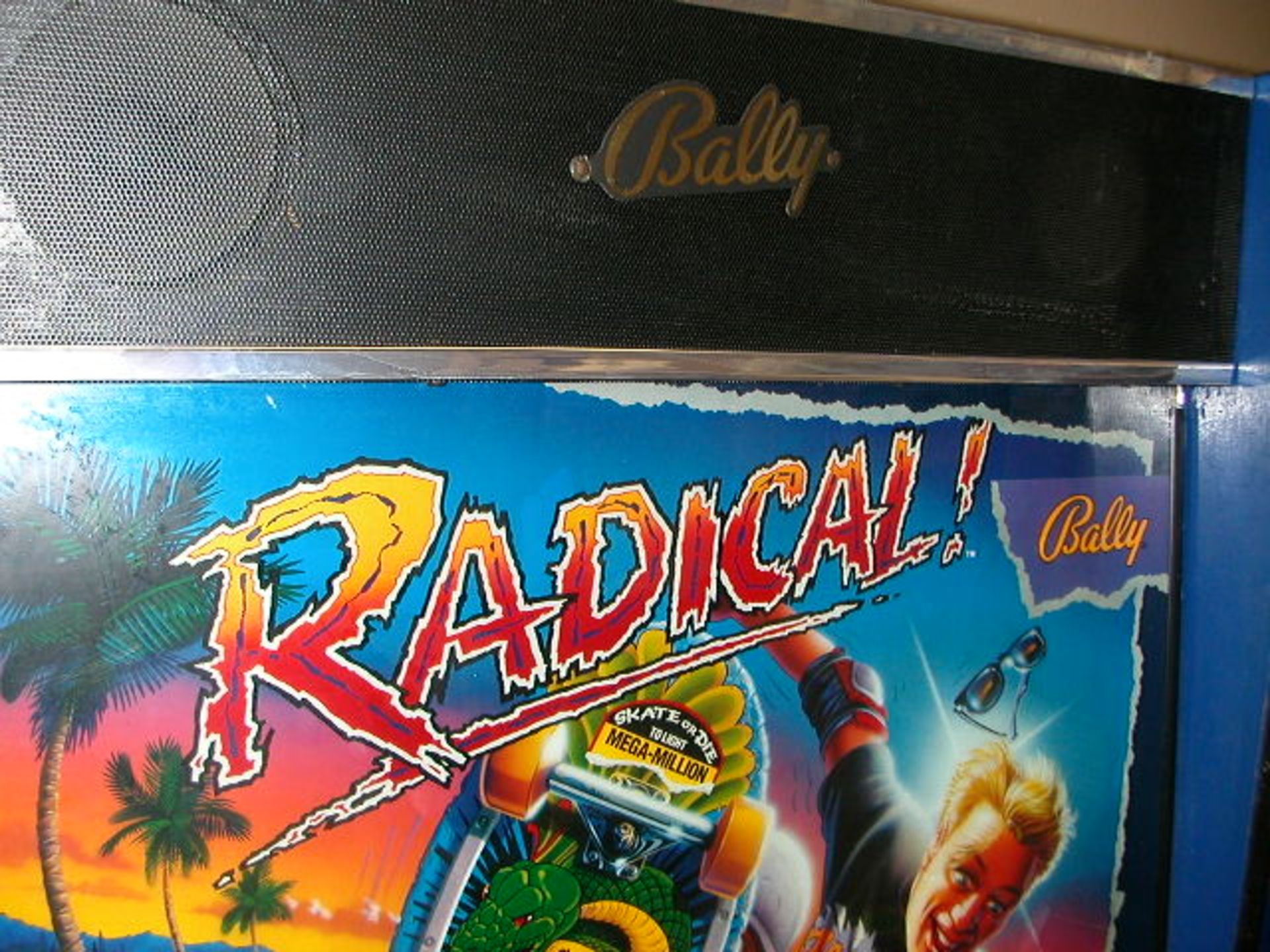 Bally - "Radical" Coin Operated Pin Ball Machine (in Working Condition) - Image 2 of 2