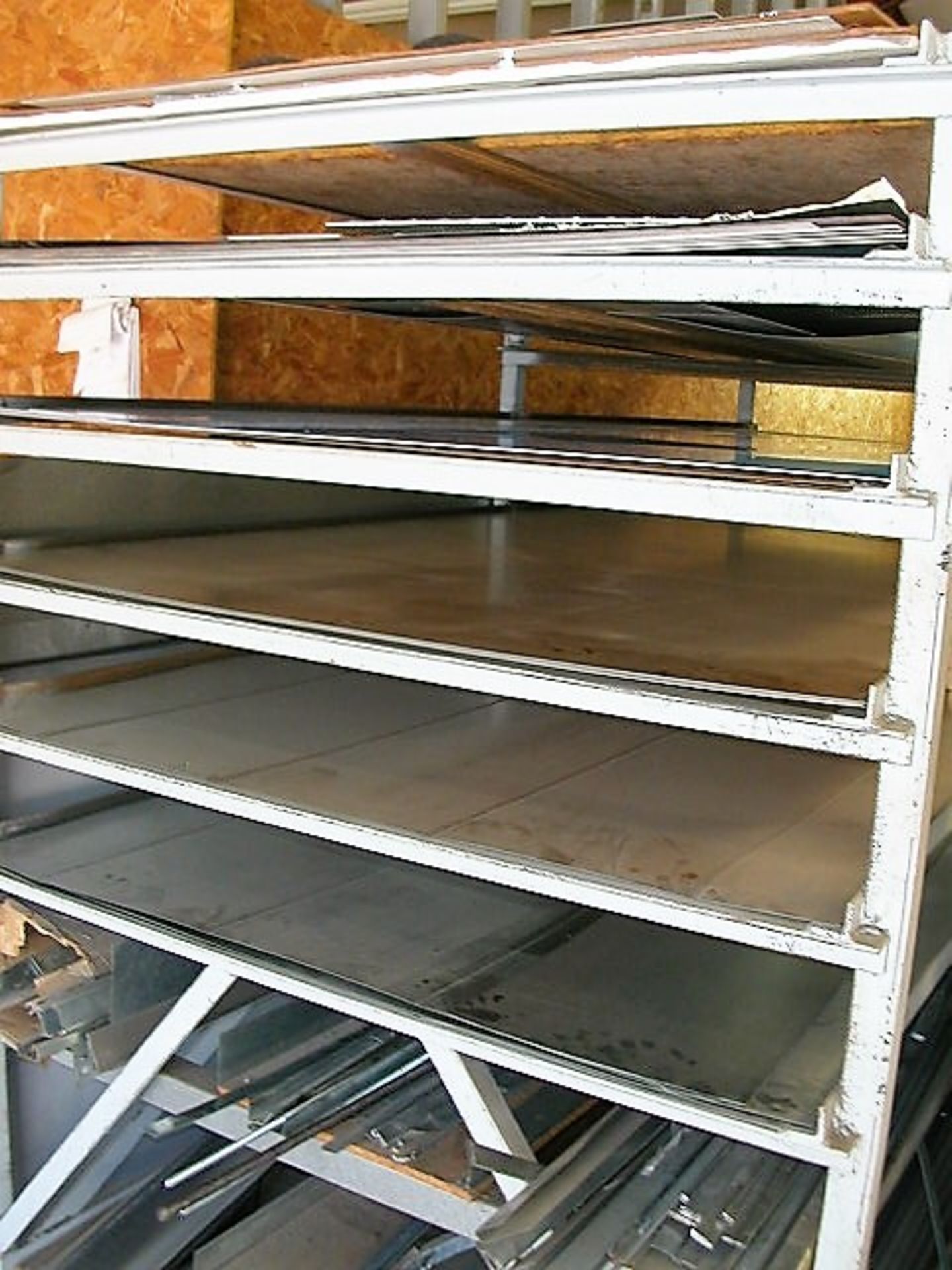 Sheet Metal / Material Rack (Up to 10 Foot Material) with Casters - Image 4 of 4