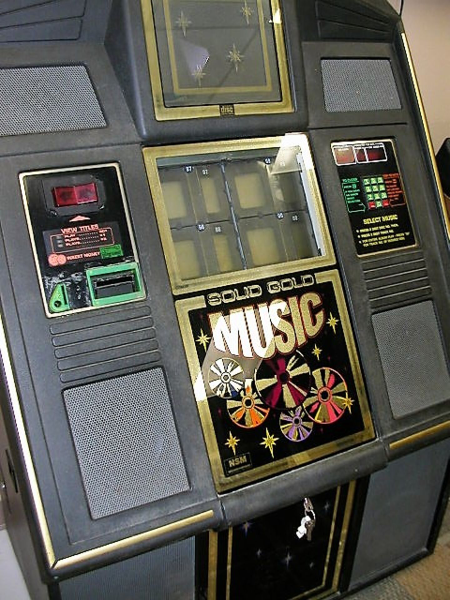 "Solid Gold Music" CD Coin Operated Juke Box - Image 2 of 2