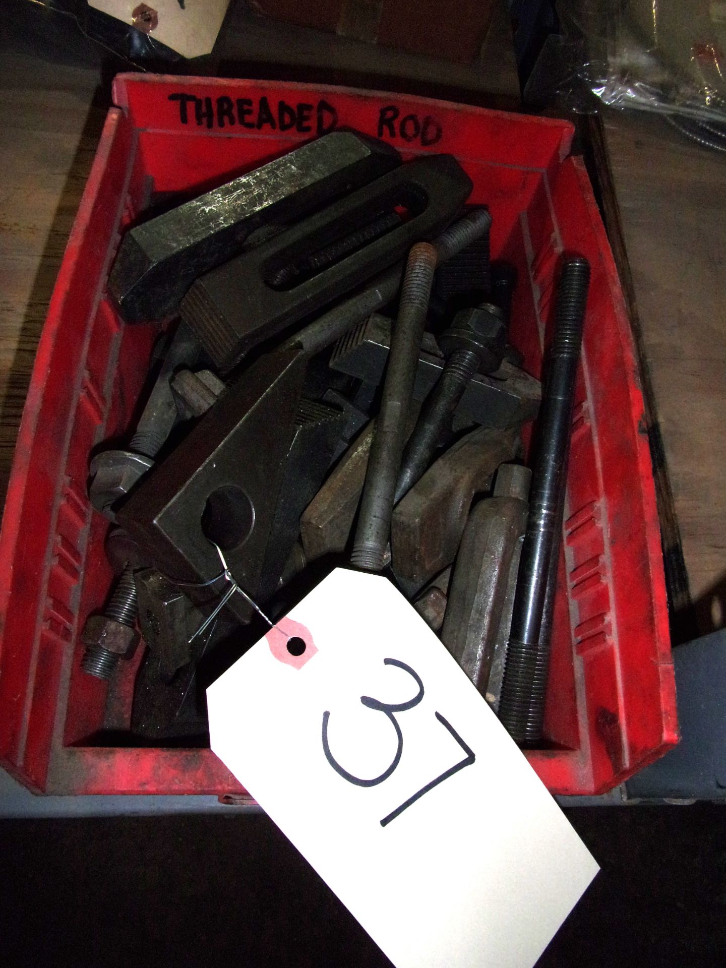 BOX OF TIE DOWNS