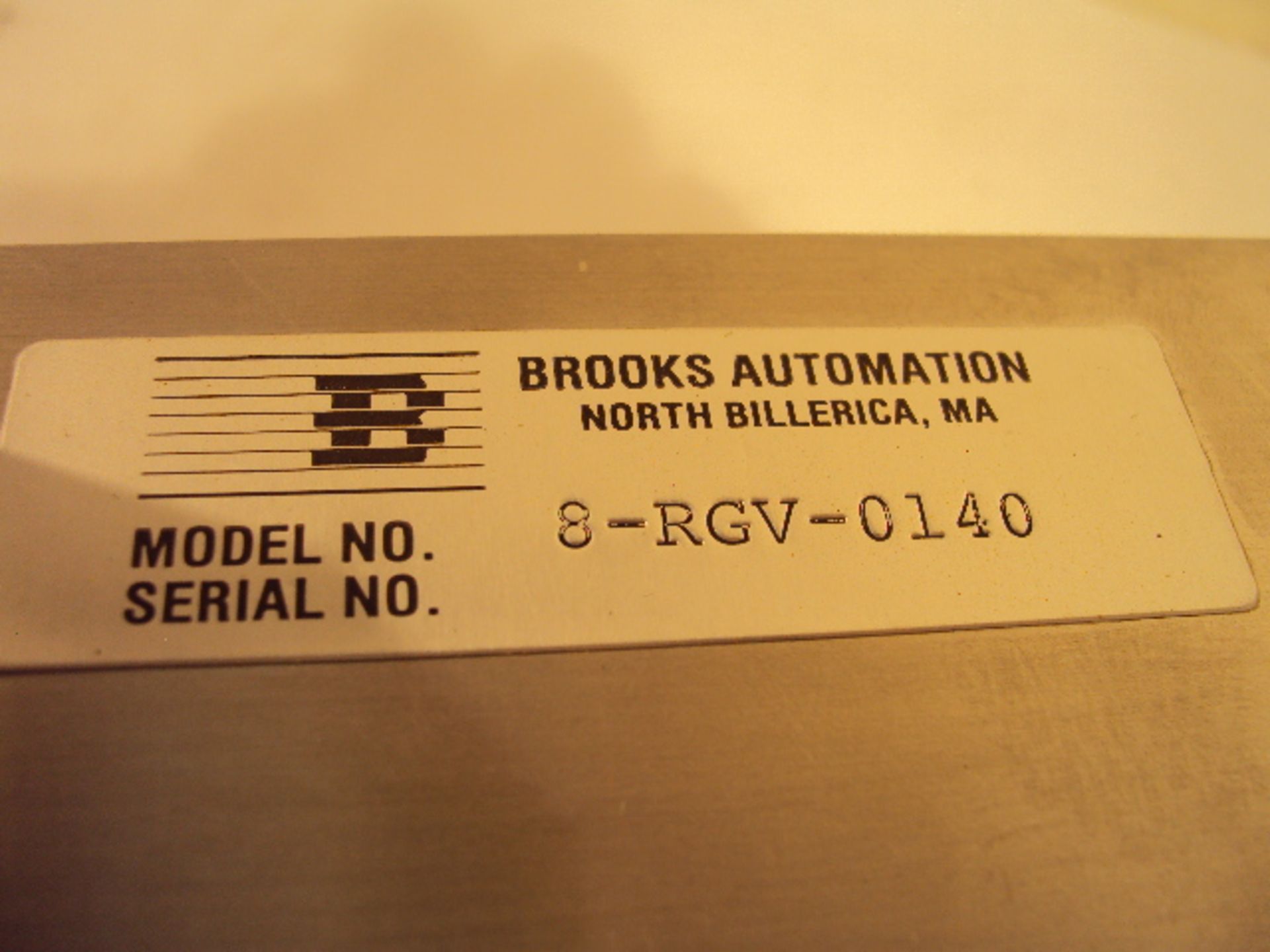 Brooks Automation 8-RGV-0140 8" High Vacuum Remote Gate/Slit Valve 12VDC - Bild 6 aus 6
