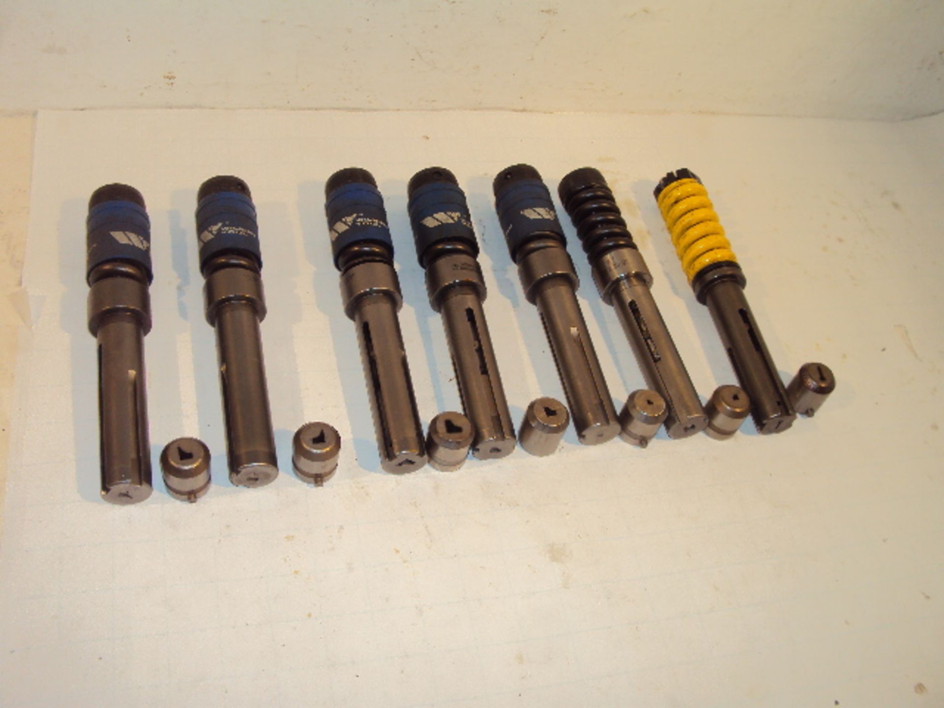 (7) 1" Punch Station Corner Die Sets