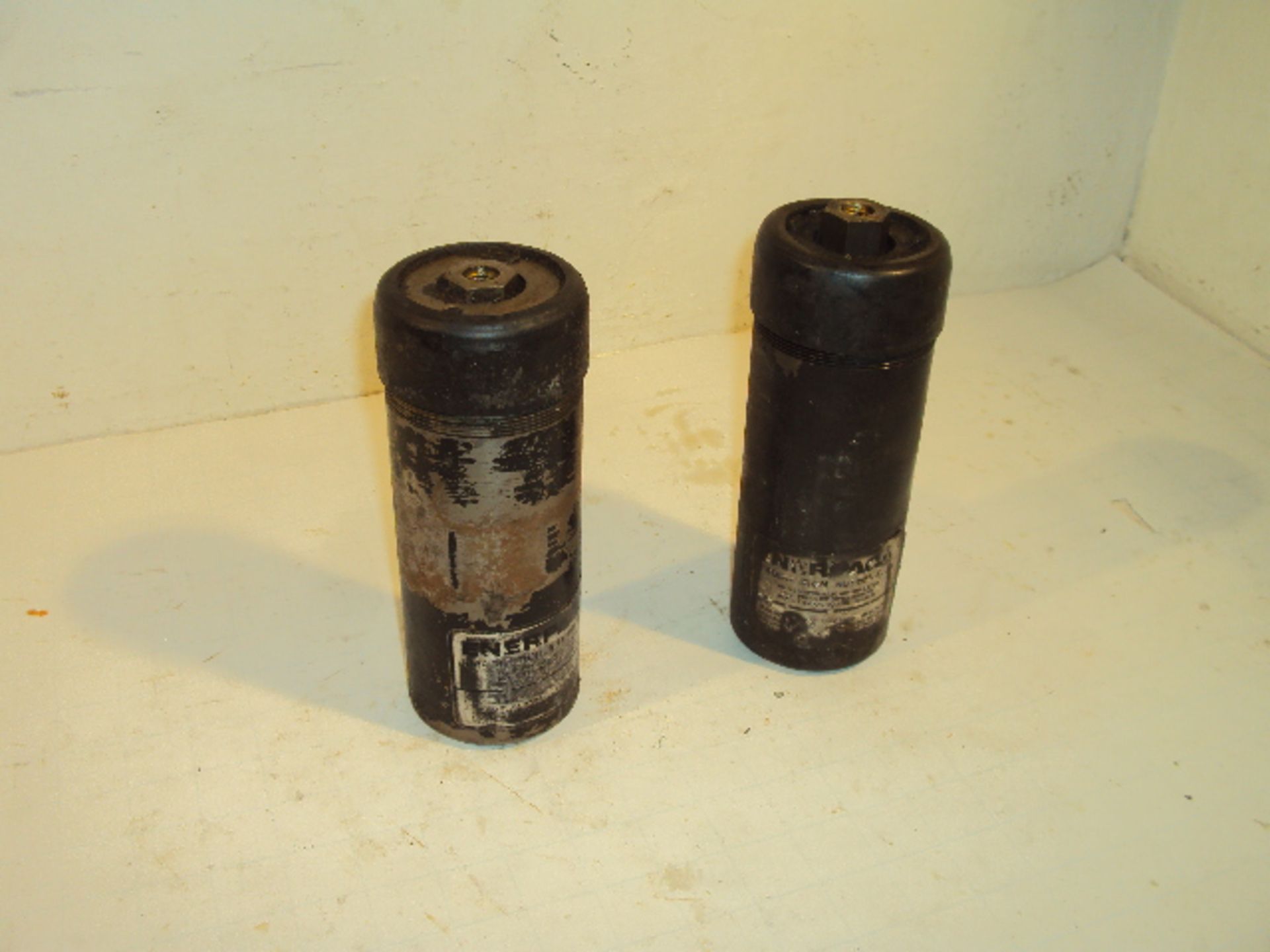 (2) Enerpac 5000 PSI WA5010 Hydraulic Accumulators