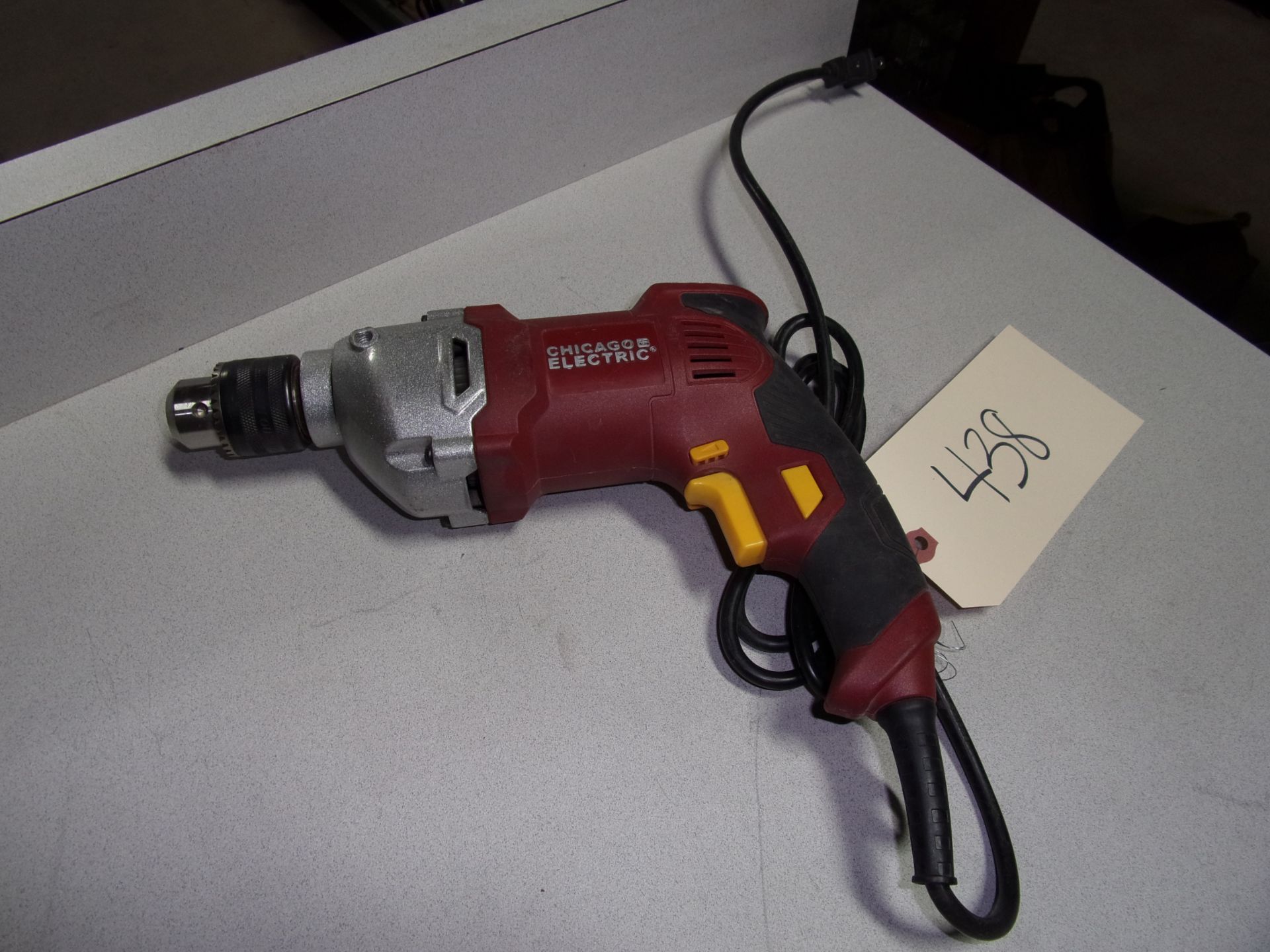 CHICAGO ELECTRIC 1/2" REVERSIBLE DRILL