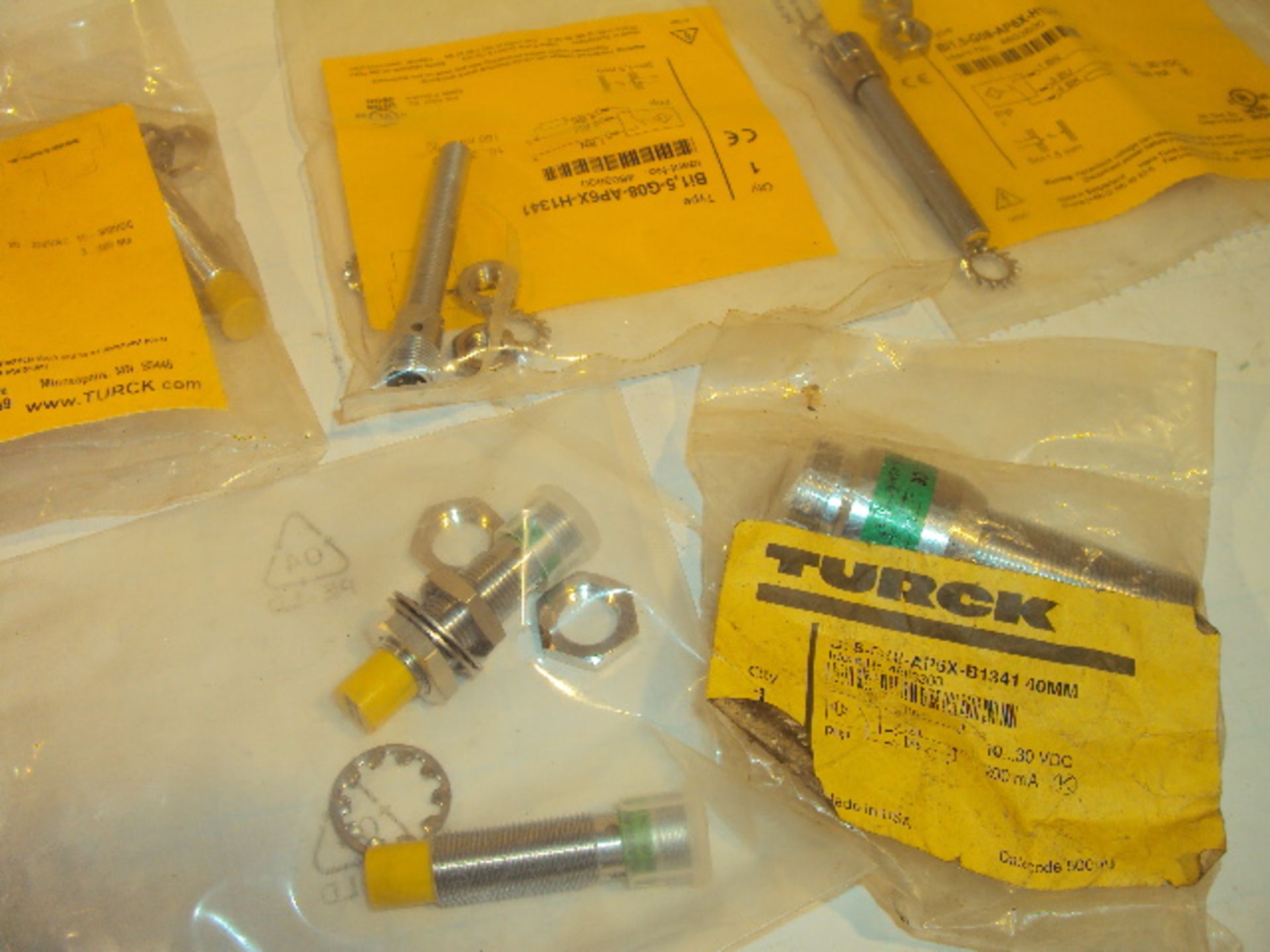 (6) Assorted Turck Proximity Sensors as a lot - Image 2 of 6