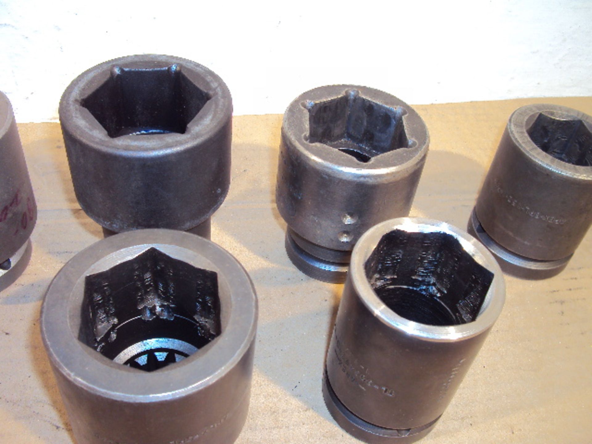 (9) Proto, Apex, & Chicago Pneumatic No. 5 Spline Drive 6 Point Impact Sockets 2-5/8 to 1-5/16 - Image 3 of 6