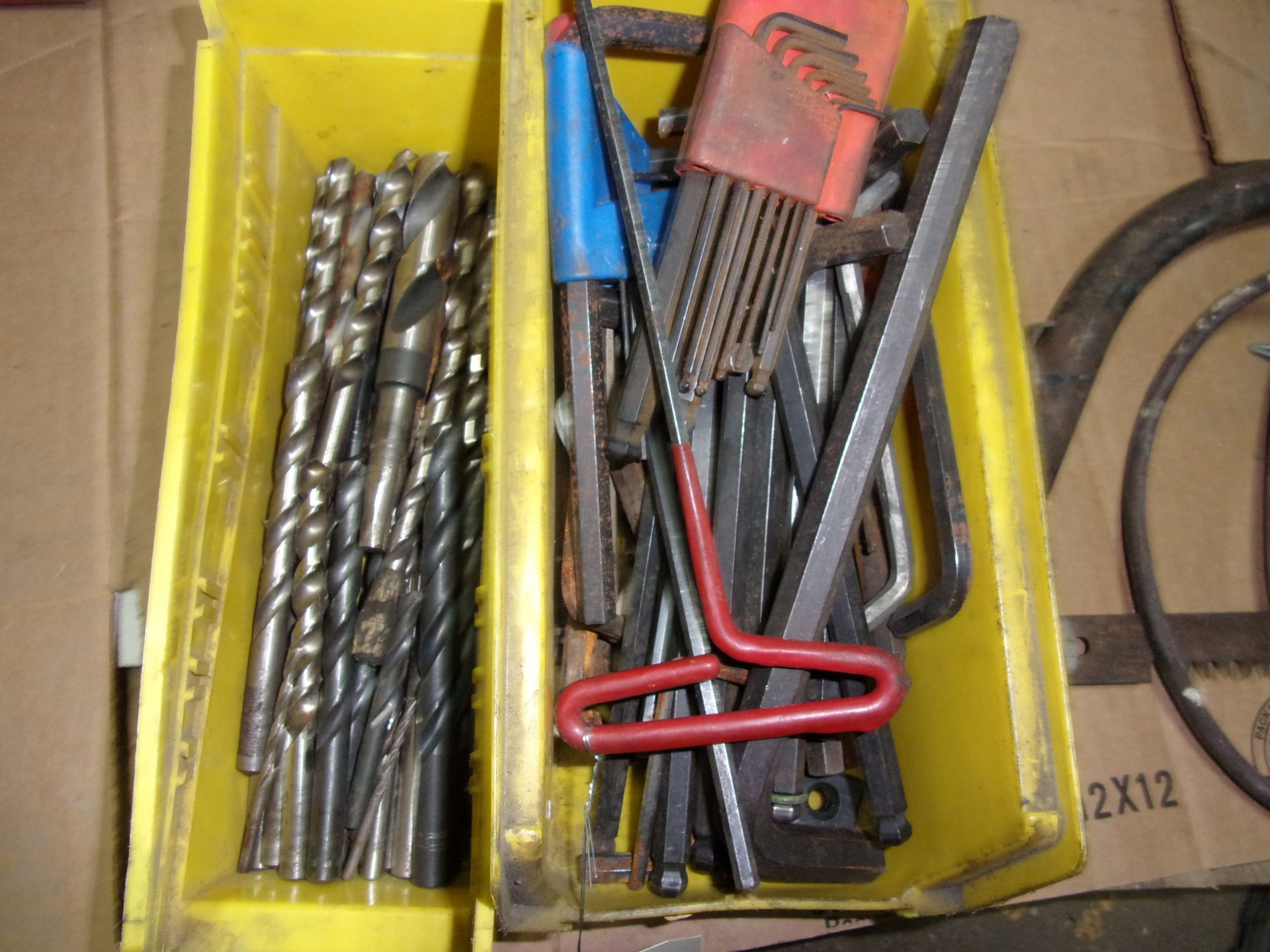 LOT OF ALLEN WRENCHES AND DRILLS - Image 2 of 2