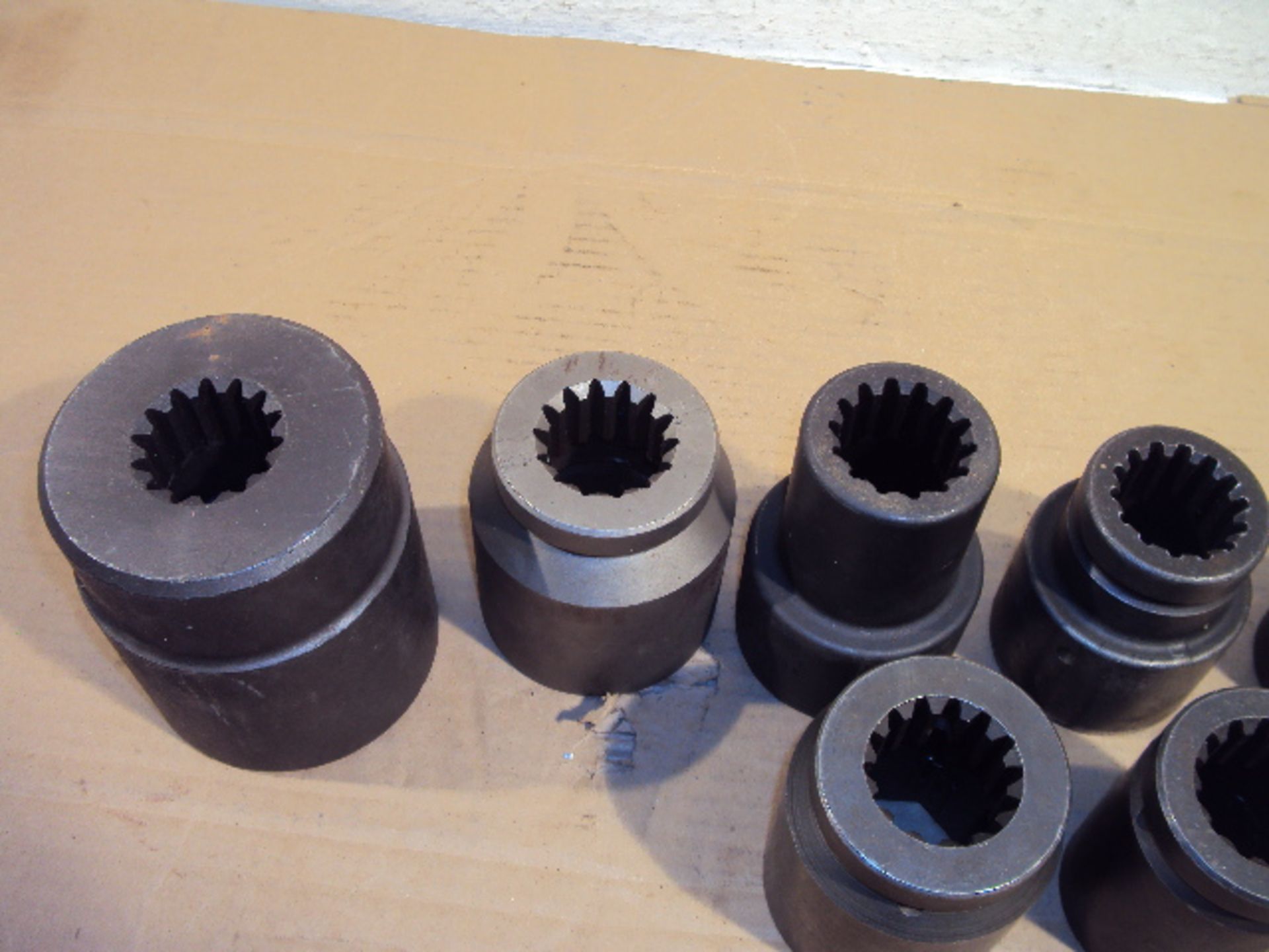 (9) Proto, Apex, & Chicago Pneumatic No. 5 Spline Drive 6 Point Impact Sockets 2-5/8 to 1-5/16 - Image 5 of 6