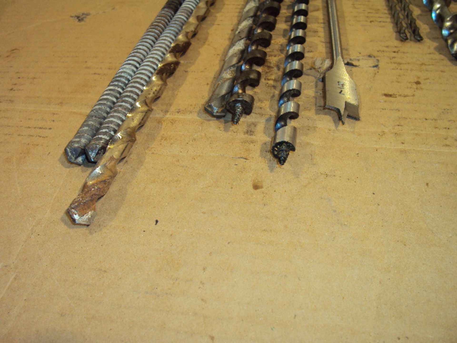 (14) Assorted Long Masonry and Wood Drill Bits as a lot - Image 2 of 5