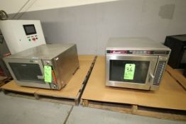 (2) Pc. - Amana and Litton Commercial Microwave Ovens, Model RC22 and Model MenuMaster