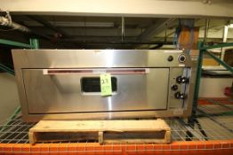 Hobart Aprox. 40" W x 30" Deep x 12" H Electric Oven, Model HCN60T, S/N 54-1000115, 208V, 3 Phase (