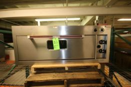 Hobart Aprox. 40" W x 30" Deep x 12" H Electric Oven, Model HCN60M, S/N 54-1000119, 208V, 3 Phase (