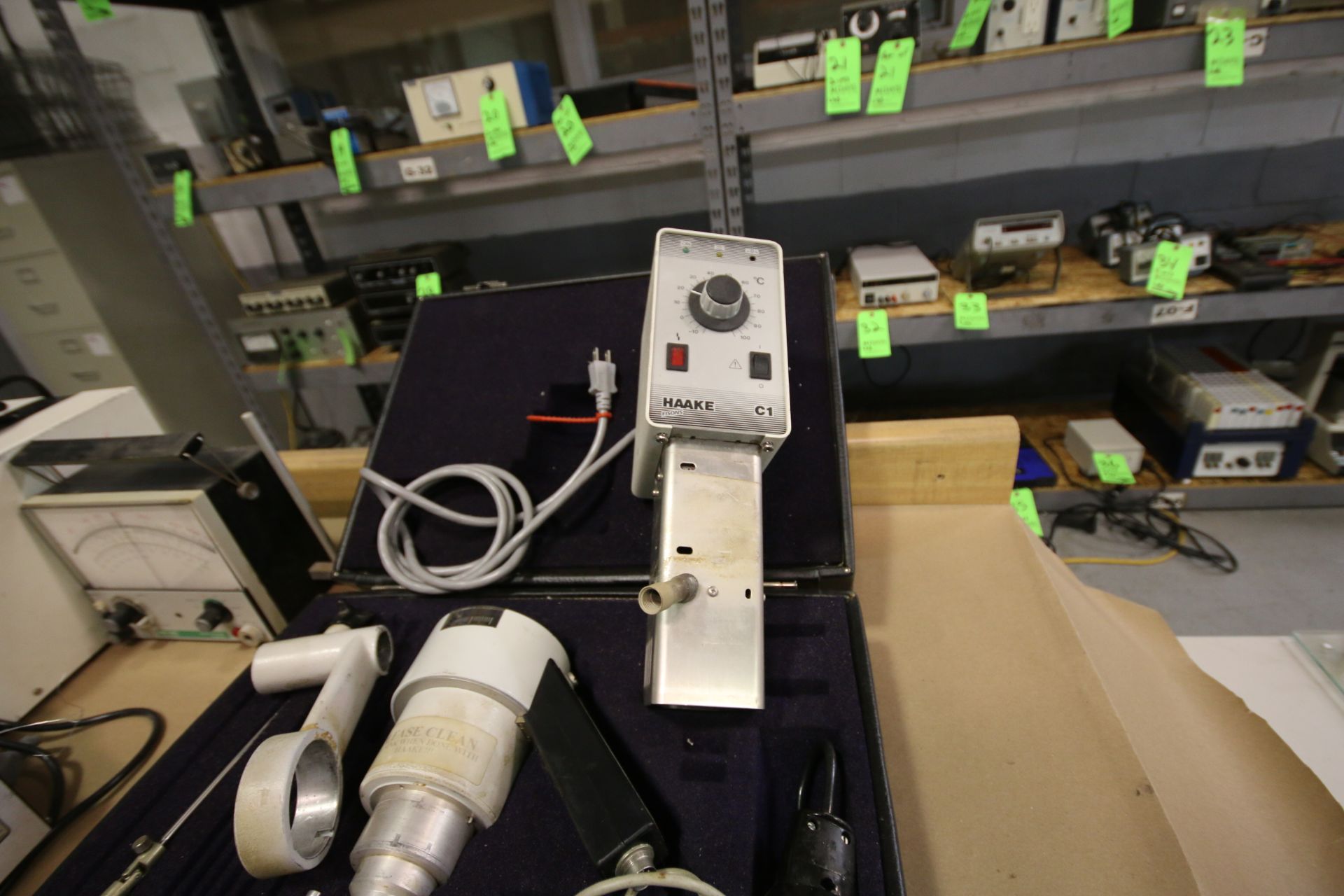 (2) Pcs. - Haake Viscometer, Model VT24 with Case, Also includes Haake C1 Immersion Heater - Image 3 of 3